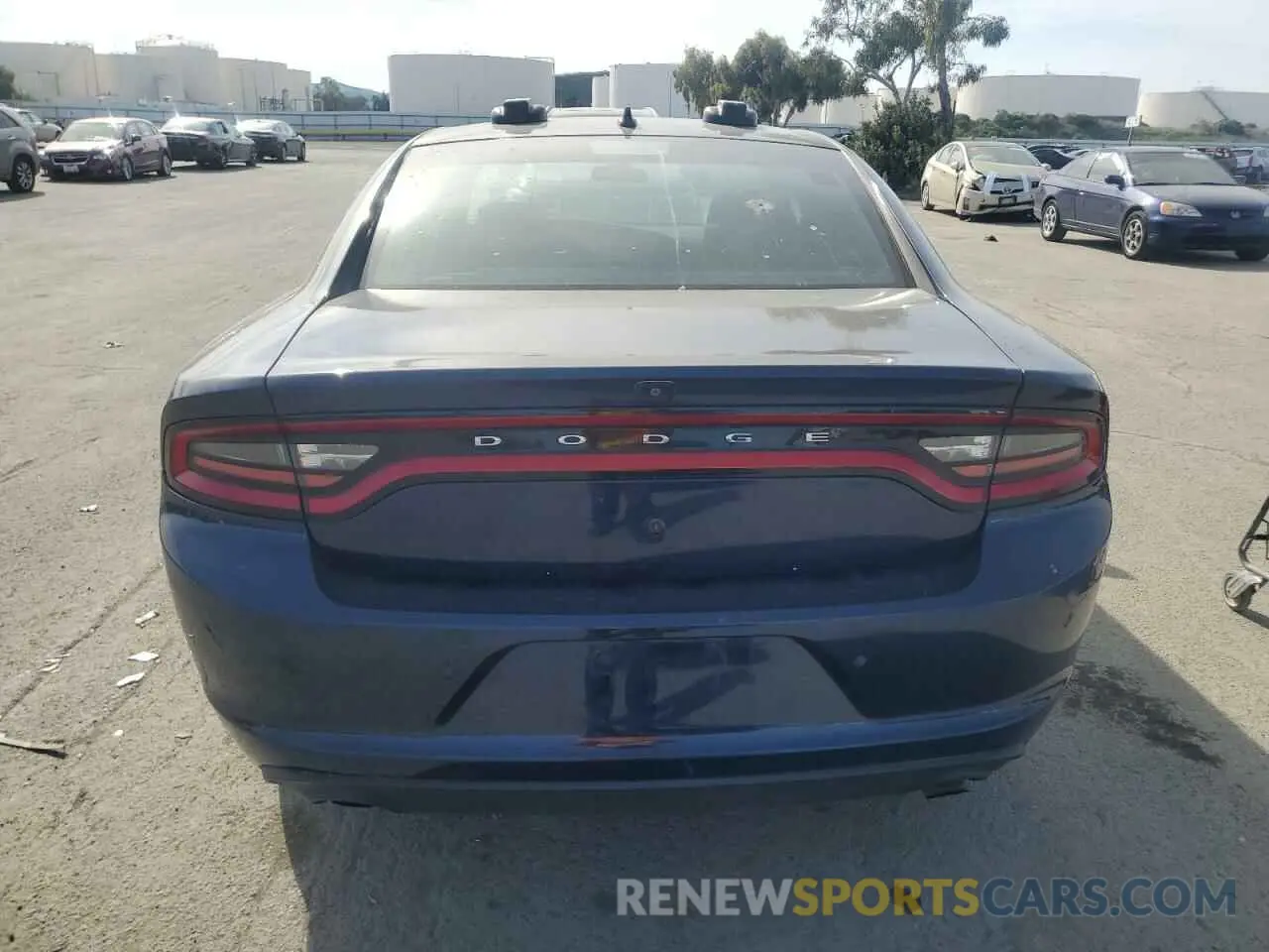 6 fotografías del automóvil dañado 2C3CDXAT8KH571791 DODGE CHARGER 2019
