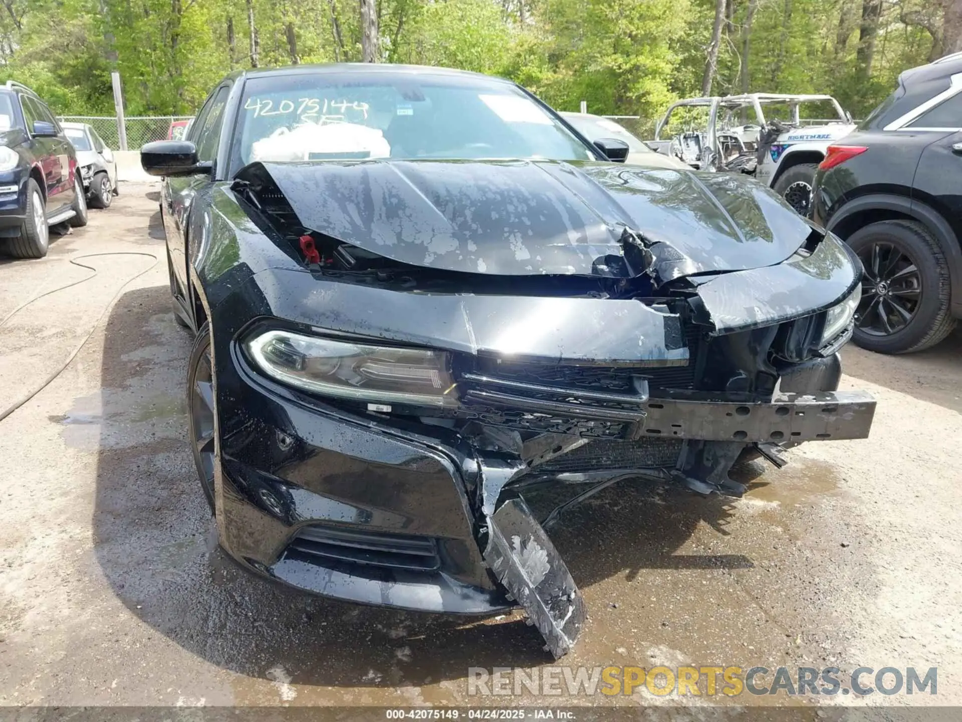 6 fotografías del automóvil dañado 2C3CDXBG0KH502899 DODGE CHARGER 2019