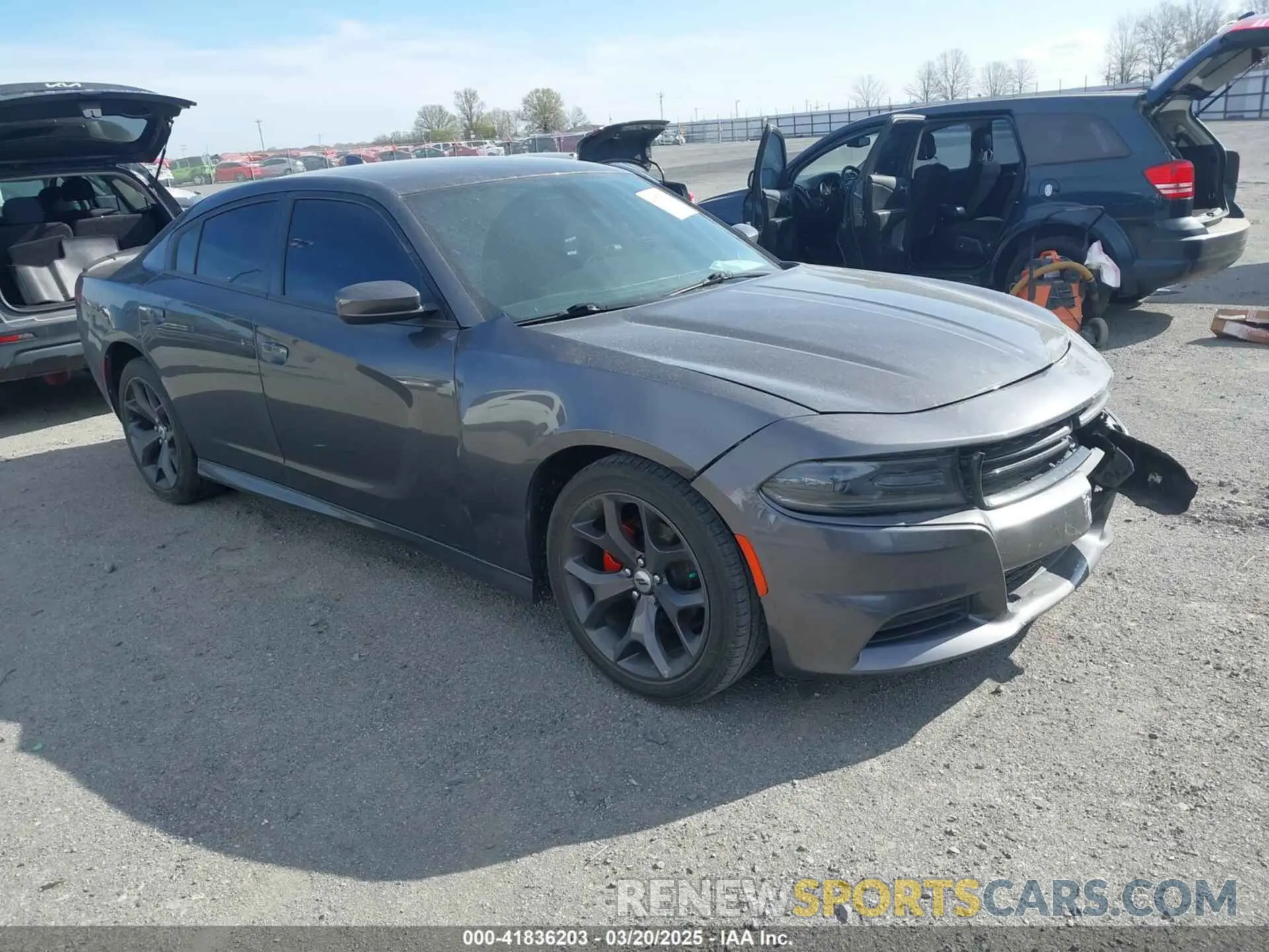 1 fotografías del automóvil dañado 2C3CDXBG0KH678707 DODGE CHARGER 2019