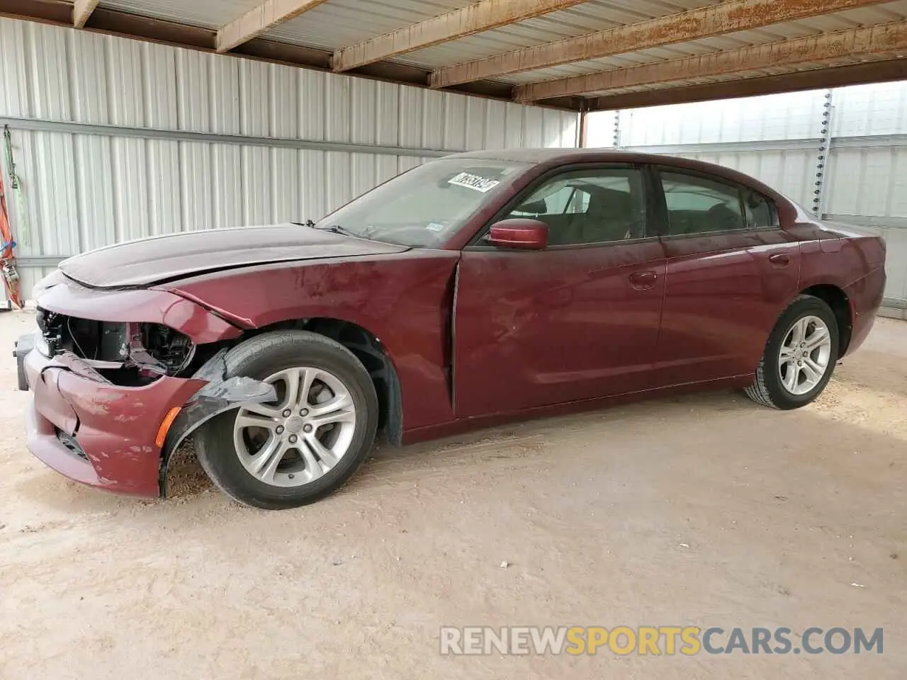 1 fotografías del automóvil dañado 2C3CDXBG0KH702732 DODGE CHARGER 2019