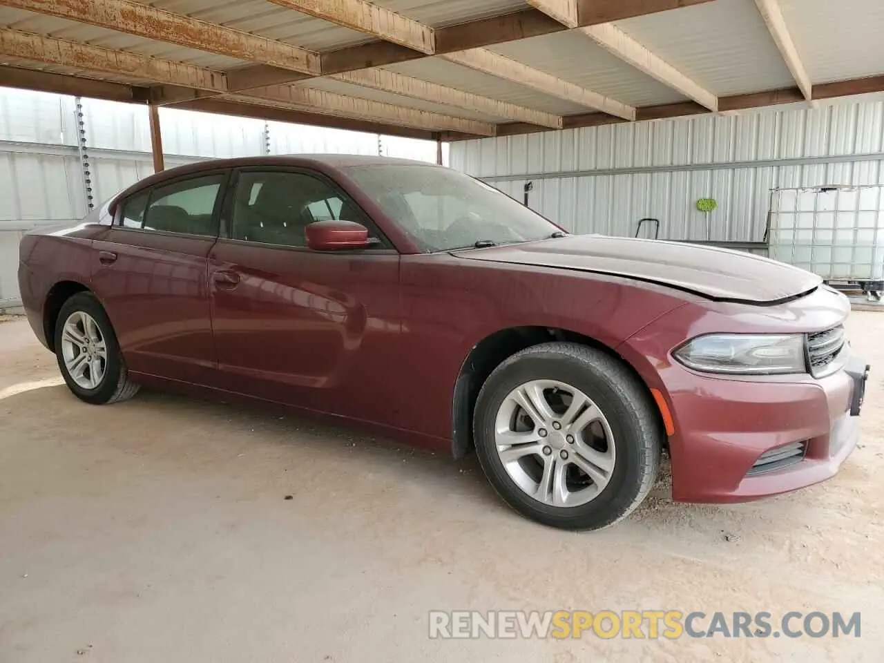 4 fotografías del automóvil dañado 2C3CDXBG0KH702732 DODGE CHARGER 2019