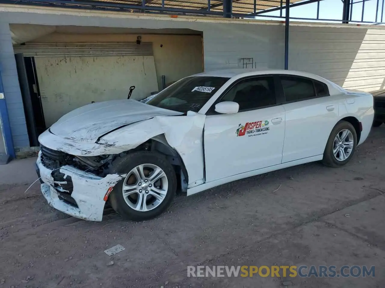 1 fotografías del automóvil dañado 2C3CDXBG1KH617625 DODGE CHARGER 2019