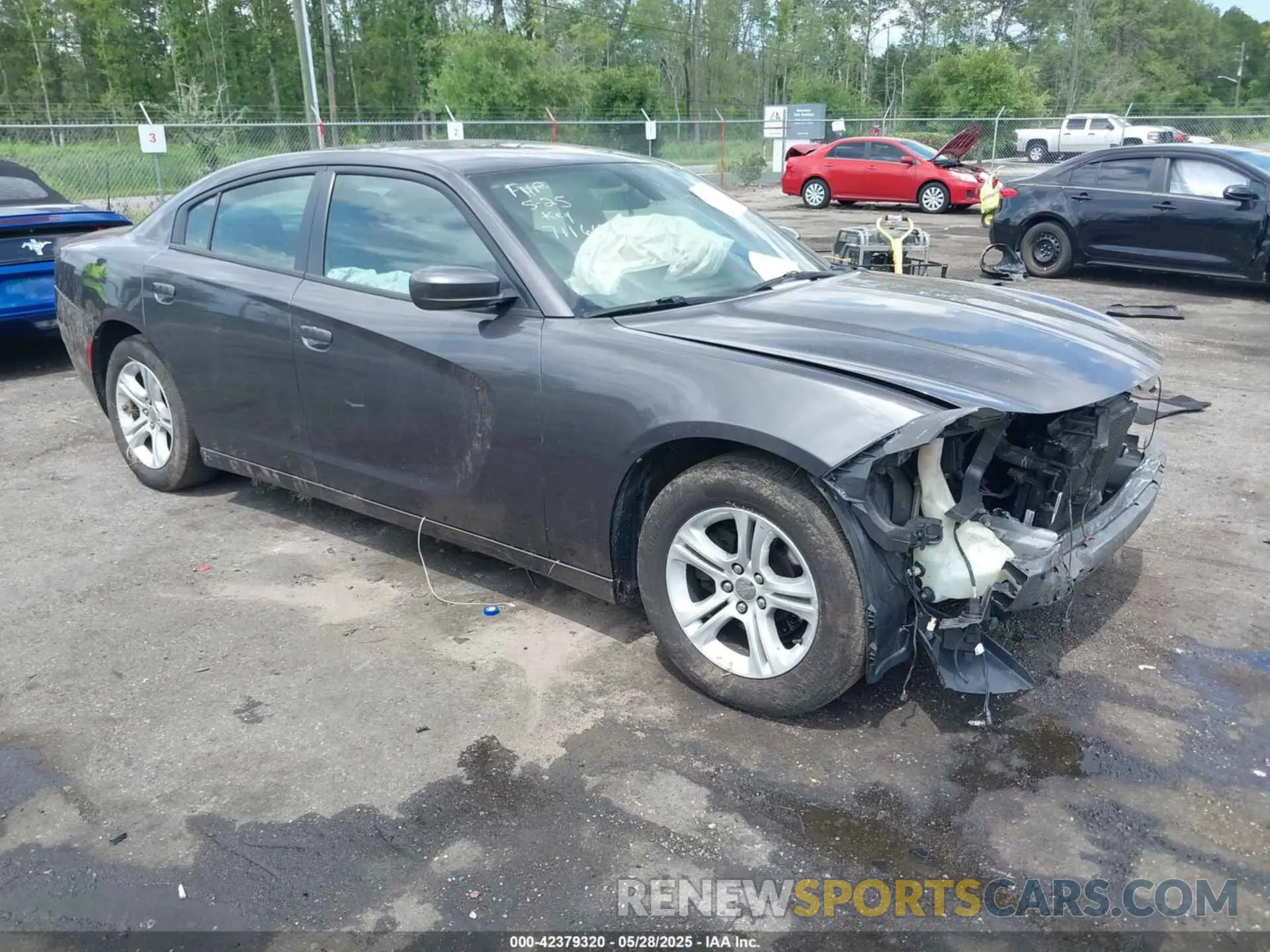 1 fotografías del automóvil dañado 2C3CDXBG1KH711665 DODGE CHARGER 2019