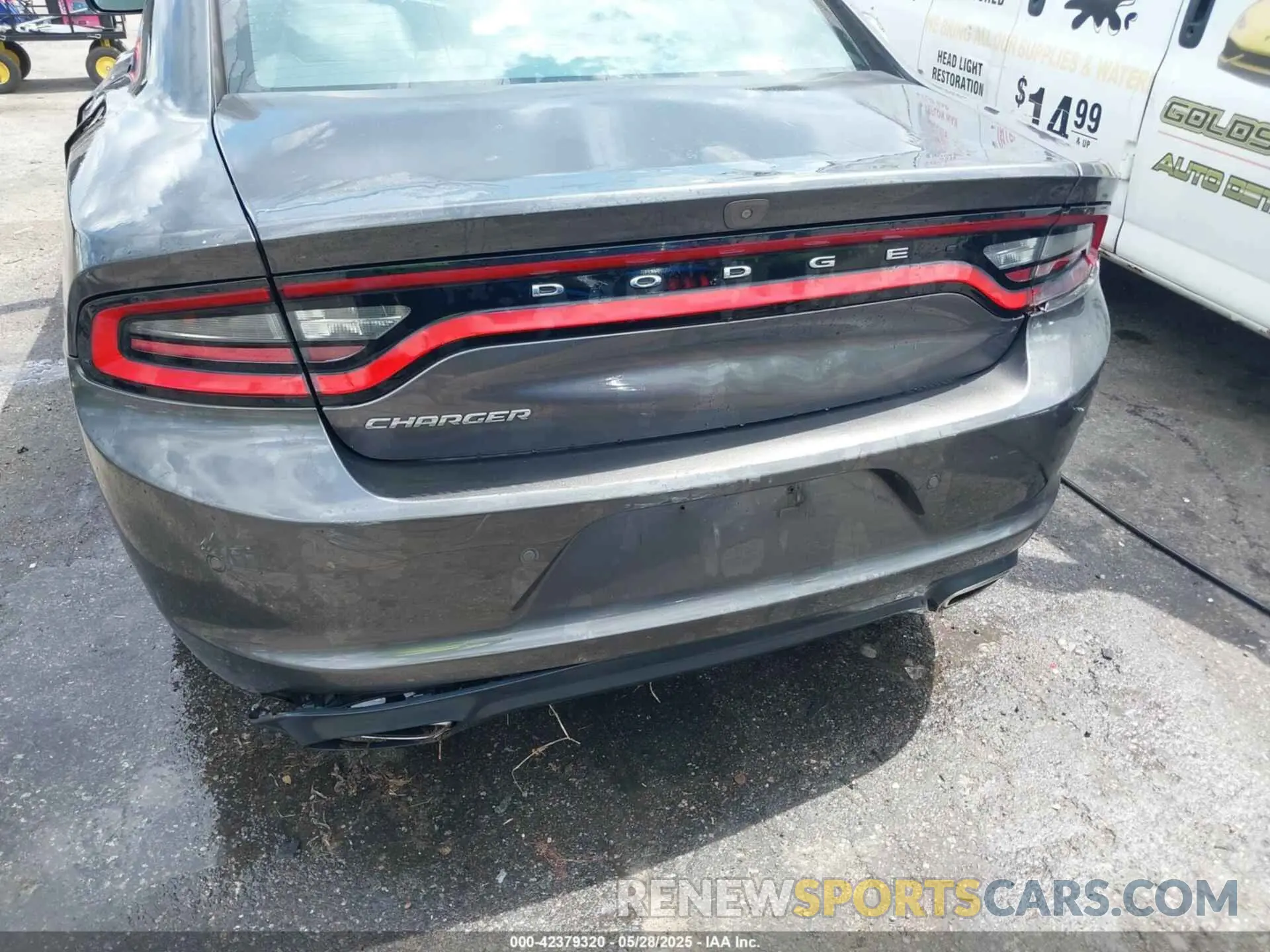 6 fotografías del automóvil dañado 2C3CDXBG1KH711665 DODGE CHARGER 2019