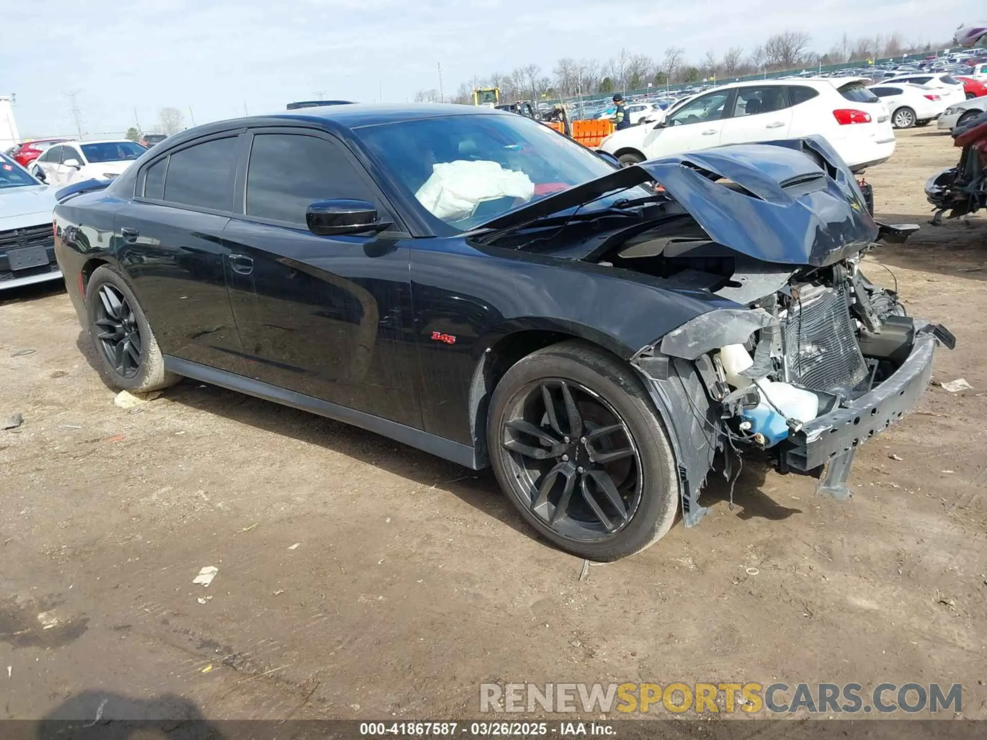 1 fotografías del automóvil dañado 2C3CDXBG1KH752832 DODGE CHARGER 2019
