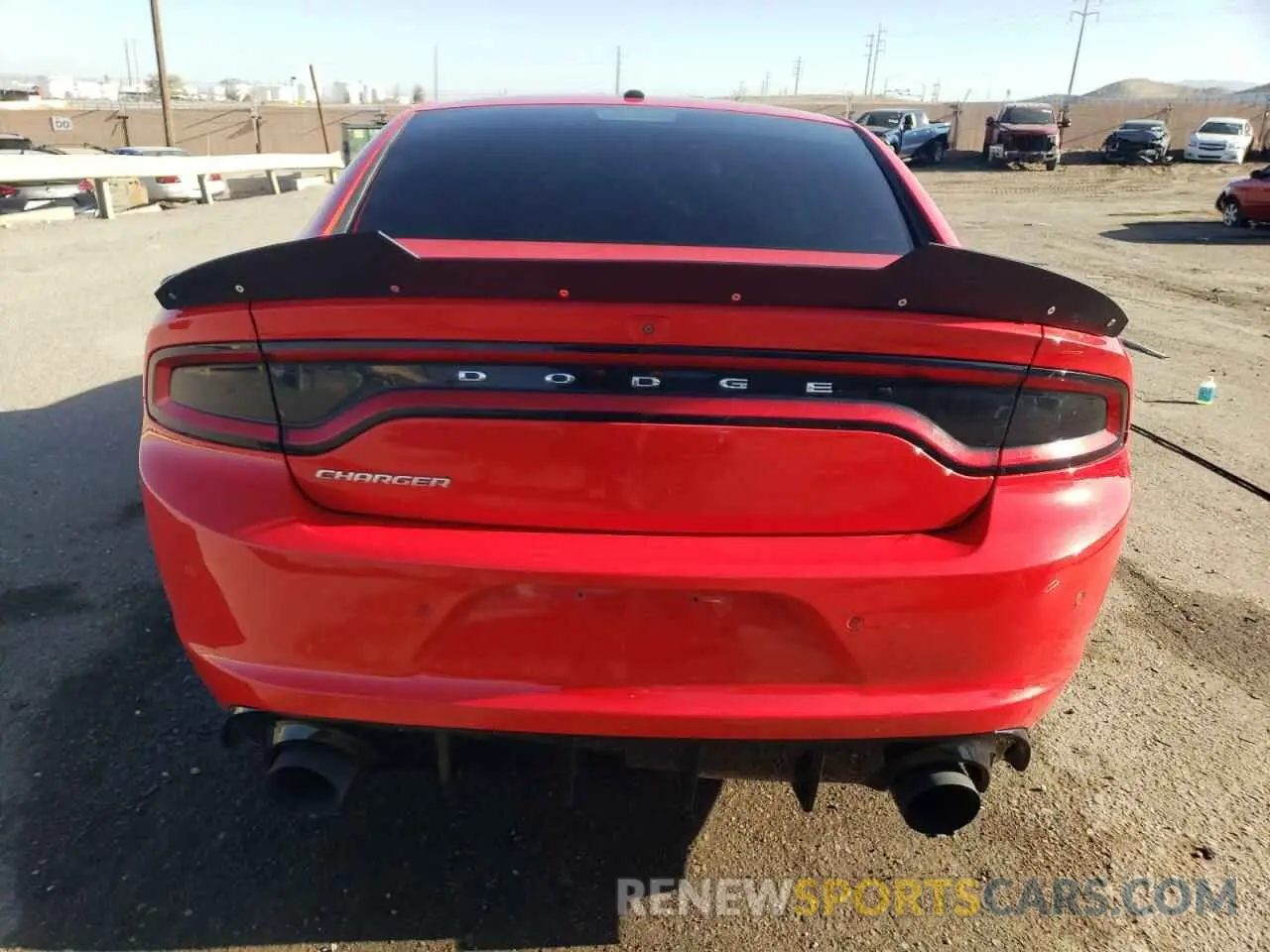 6 fotografías del automóvil dañado 2C3CDXBG2KH615575 DODGE CHARGER 2019