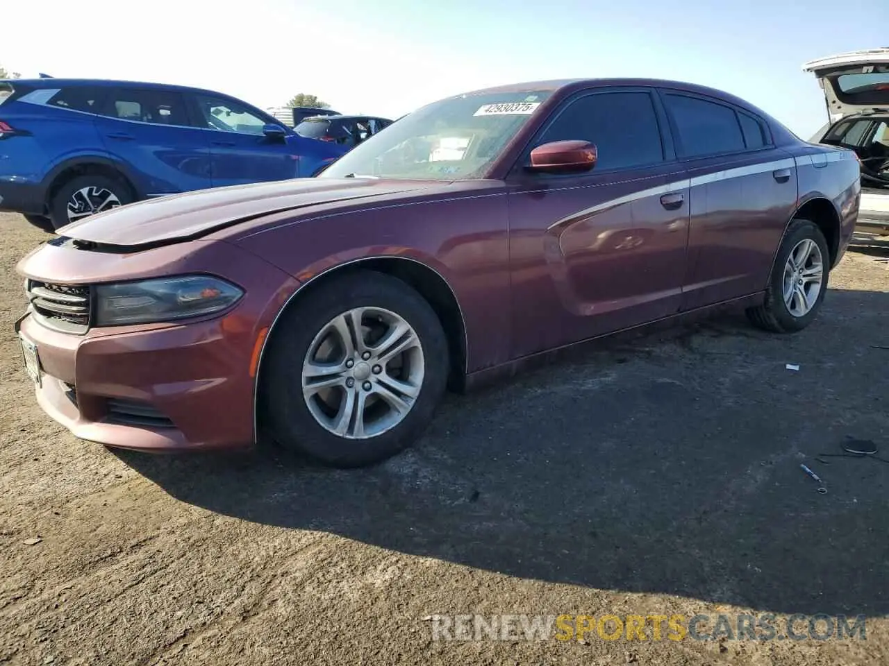 1 fotografías del automóvil dañado 2C3CDXBG2KH657762 DODGE CHARGER 2019