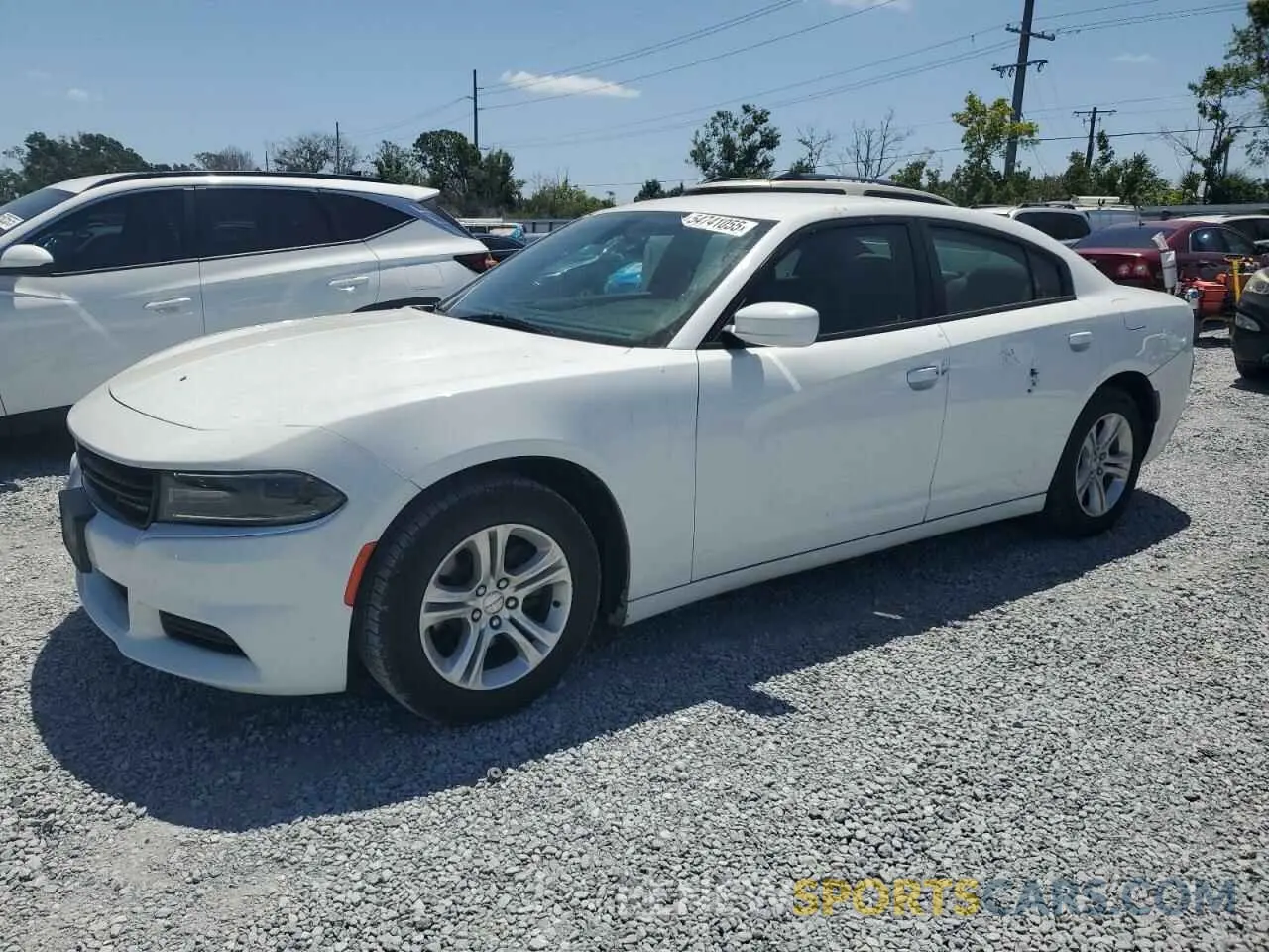 1 fotografías del automóvil dañado 2C3CDXBG2KH664761 DODGE CHARGER 2019