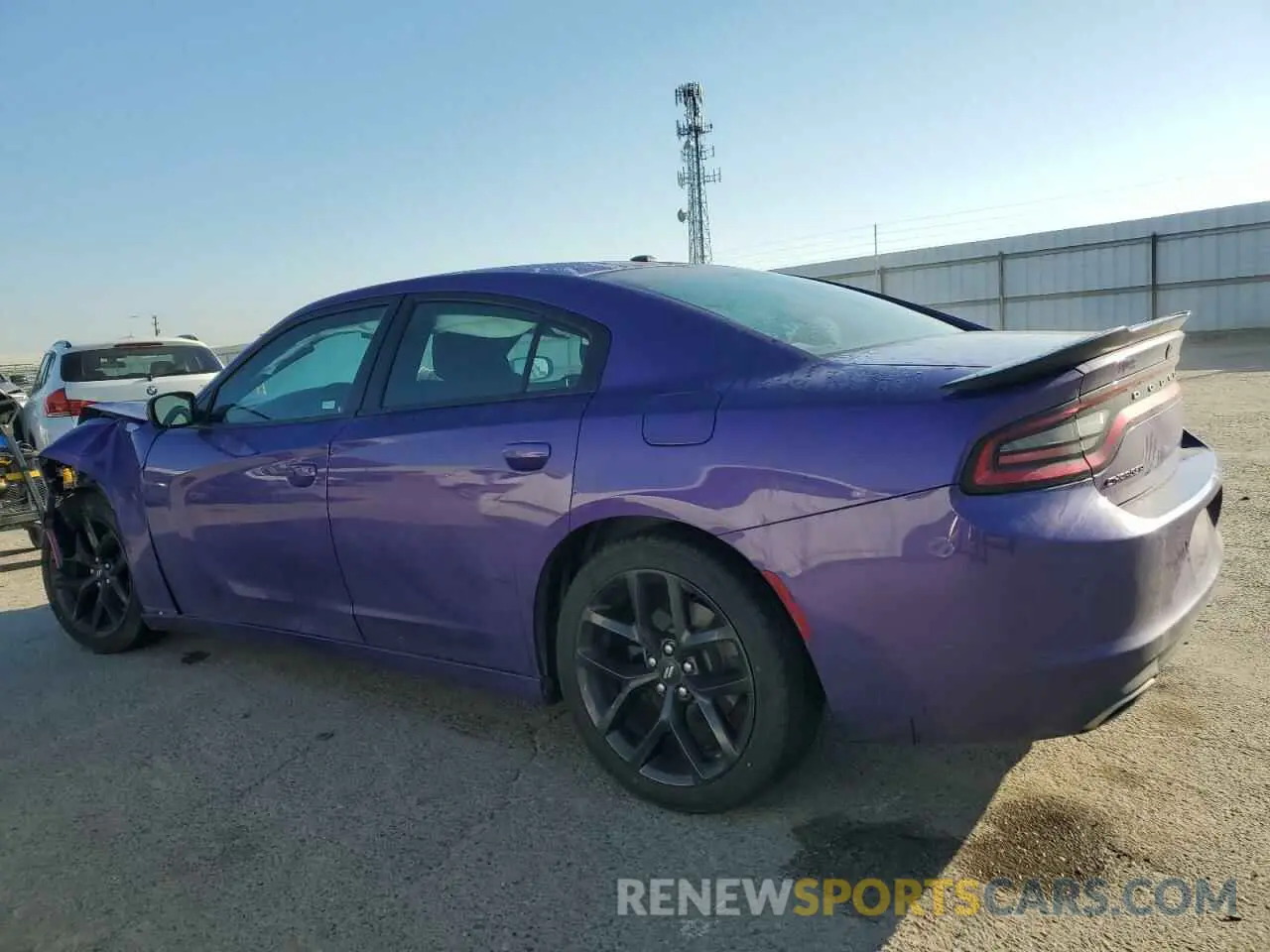 2 fotografías del automóvil dañado 2C3CDXBG3KH518739 DODGE CHARGER 2019