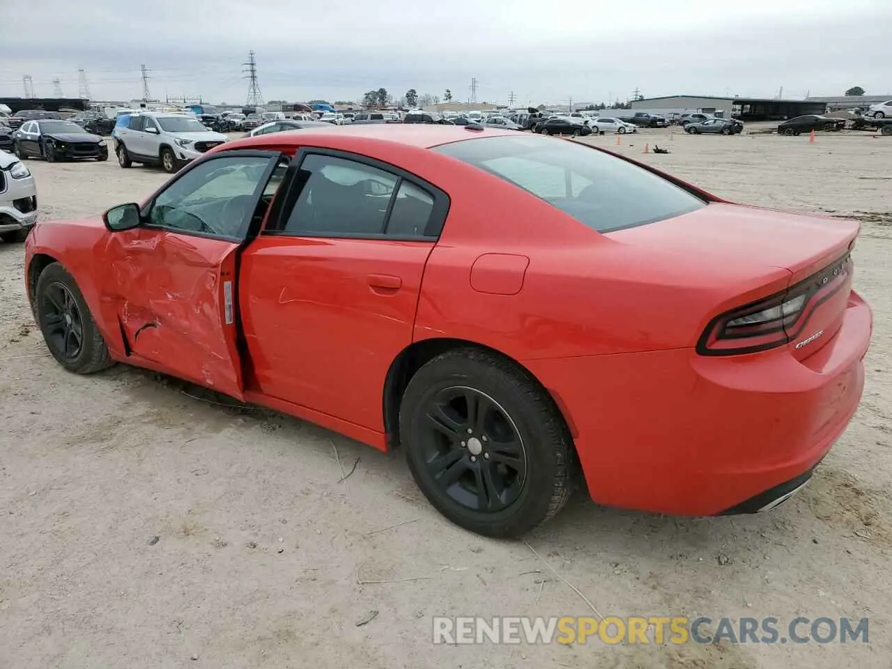 2 fotografías del automóvil dañado 2C3CDXBG3KH615598 DODGE CHARGER 2019