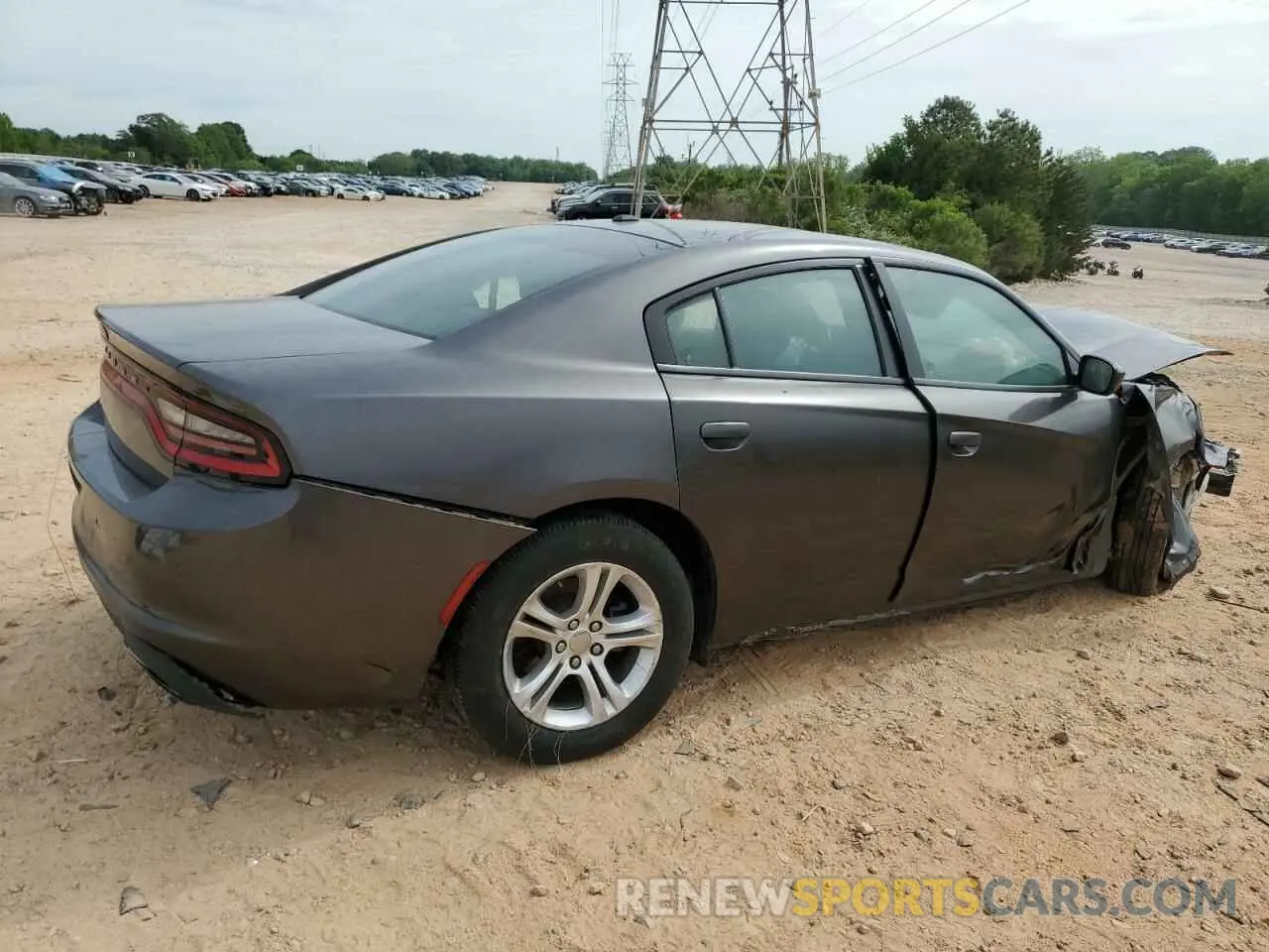 3 fotografías del automóvil dañado 2C3CDXBG3KH653011 DODGE CHARGER 2019