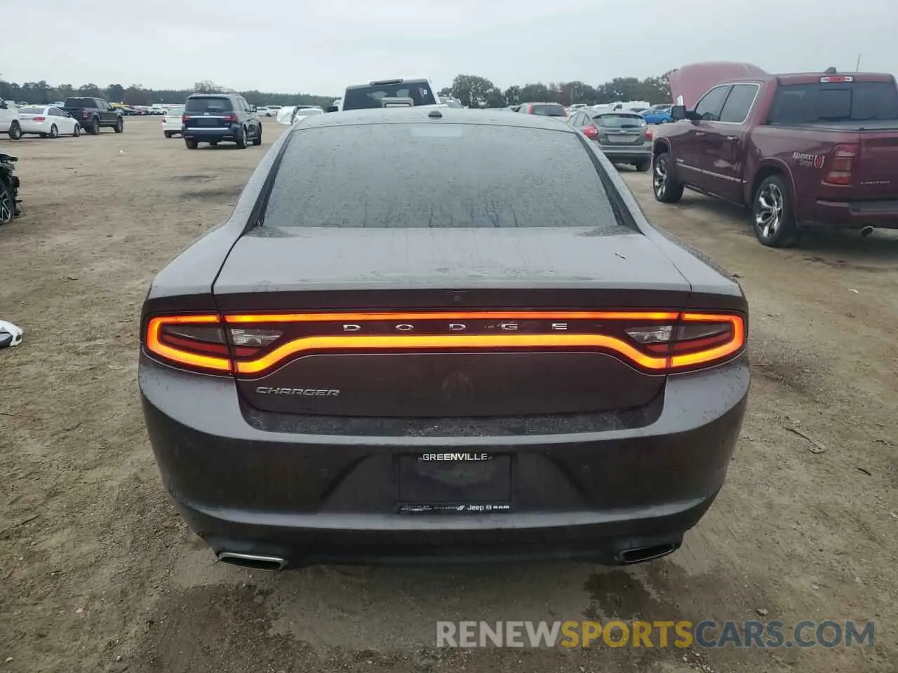 6 fotografías del automóvil dañado 2C3CDXBG3KH655616 DODGE CHARGER 2019