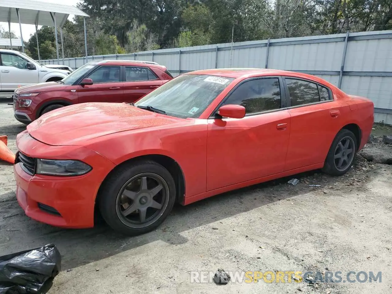 1 fotografías del automóvil dañado 2C3CDXBG3KH688339 DODGE CHARGER 2019