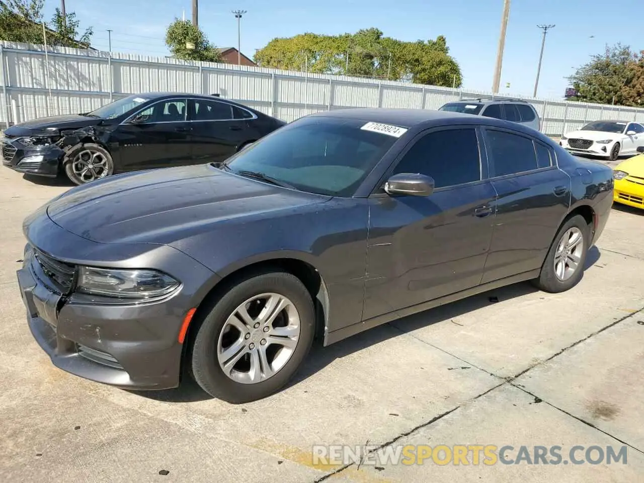 1 fotografías del automóvil dañado 2C3CDXBG4KH507667 DODGE CHARGER 2019