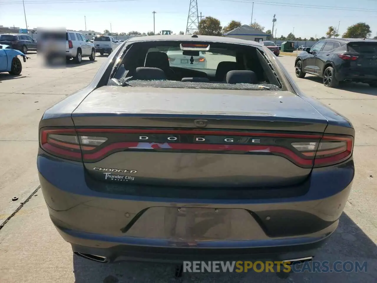 6 fotografías del automóvil dañado 2C3CDXBG4KH507667 DODGE CHARGER 2019