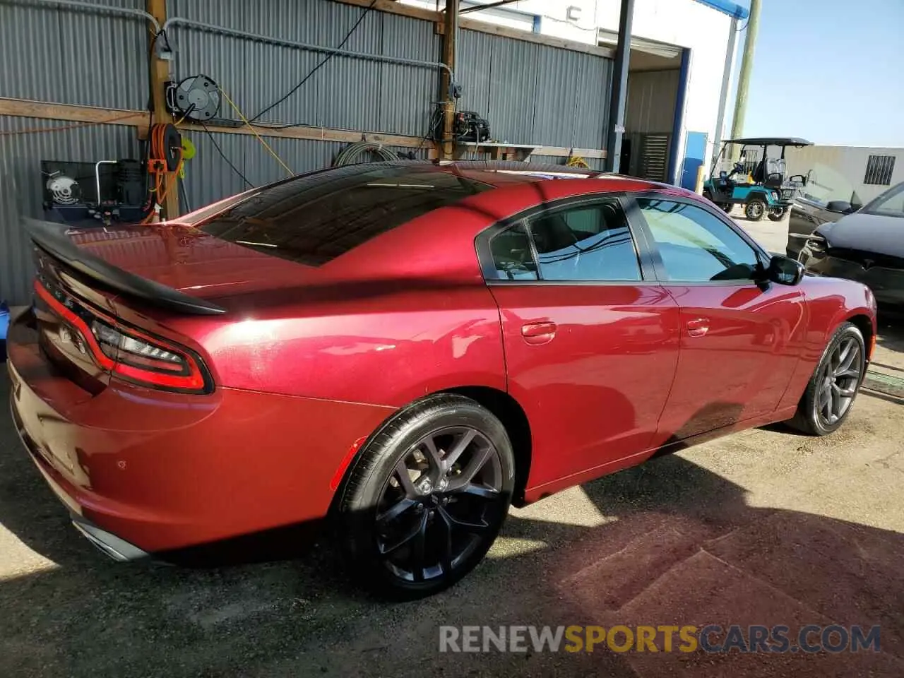 3 fotografías del automóvil dañado 2C3CDXBG4KH650800 DODGE CHARGER 2019