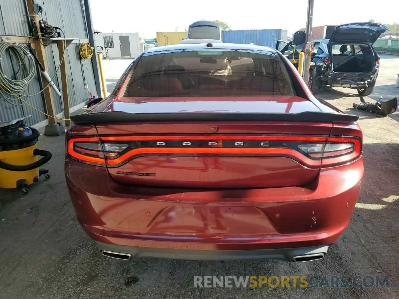 6 fotografías del automóvil dañado 2C3CDXBG4KH650800 DODGE CHARGER 2019