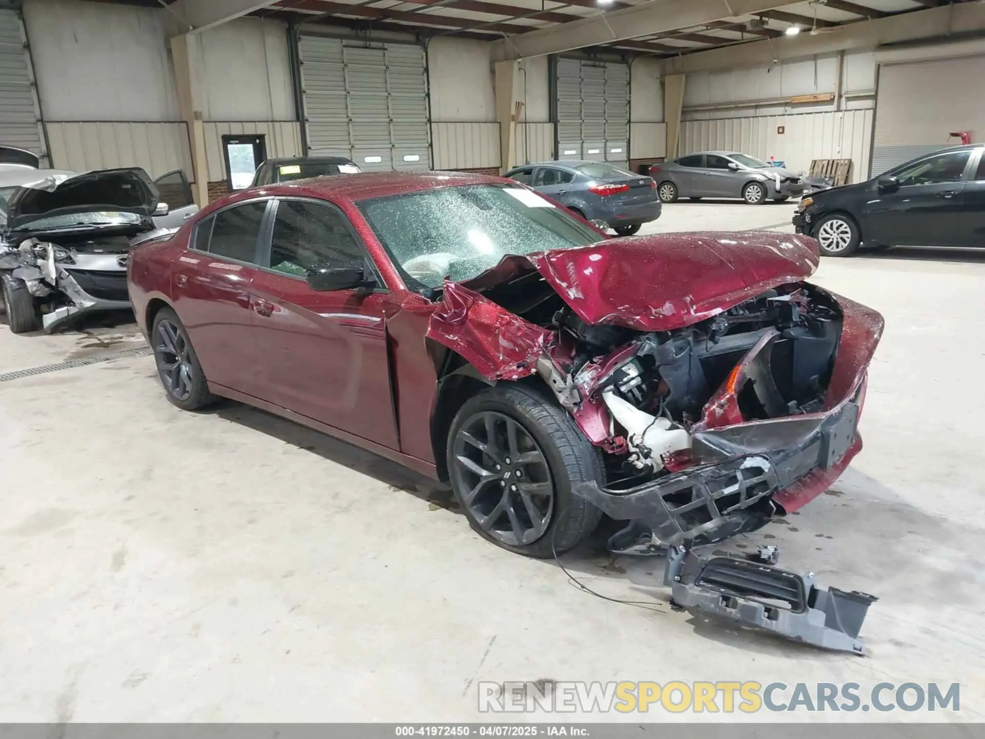 1 fotografías del automóvil dañado 2C3CDXBG4KH660047 DODGE CHARGER 2019