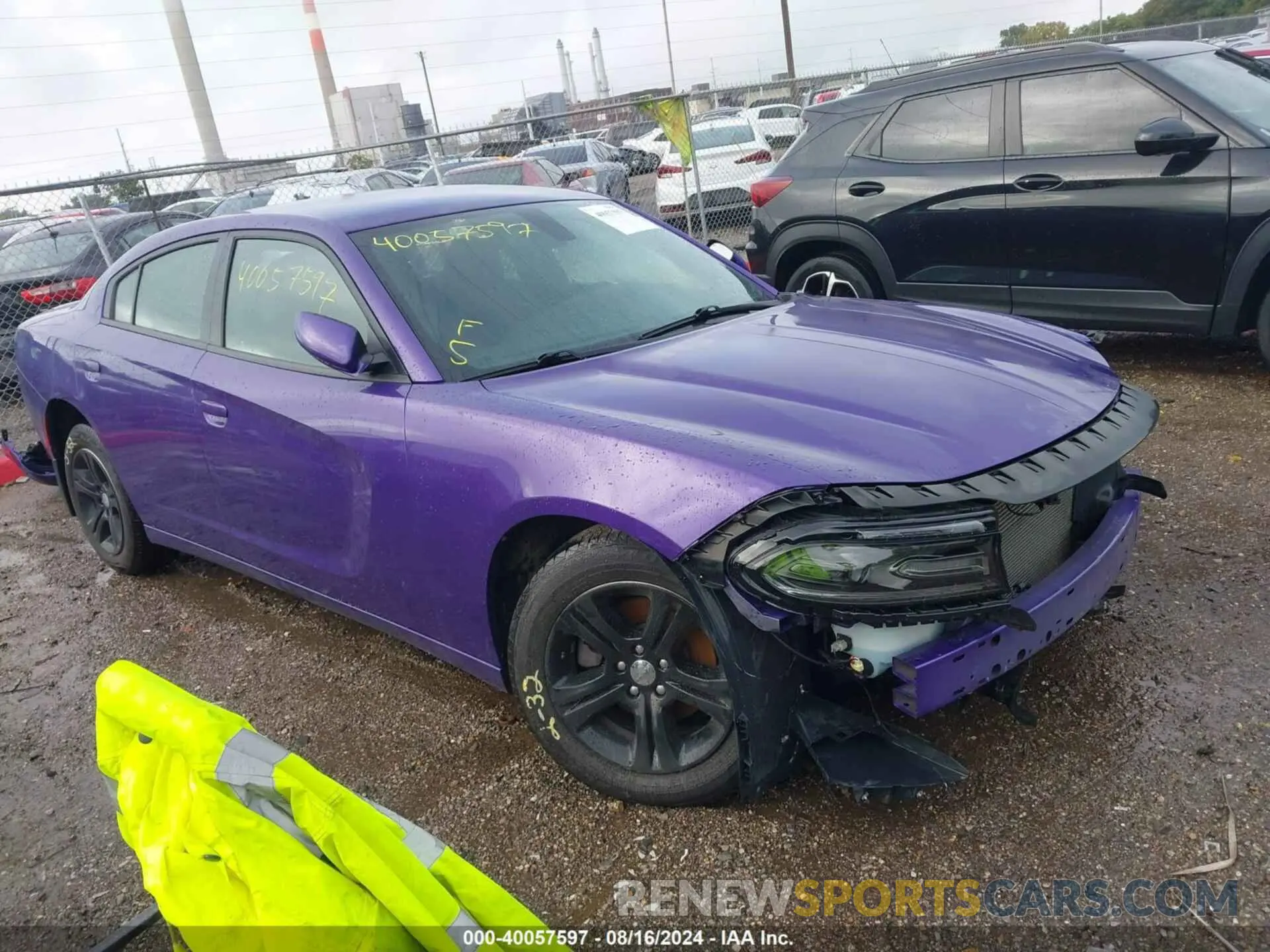 1 fotografías del automóvil dañado 2C3CDXBG4KH723258 DODGE CHARGER 2019