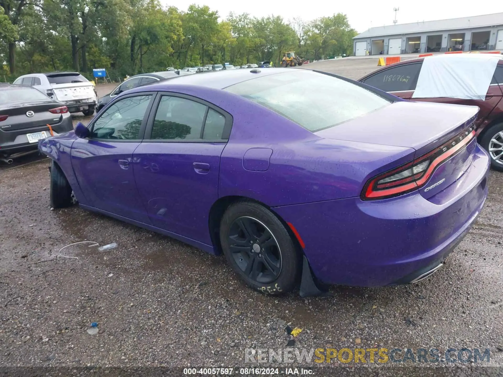 3 fotografías del automóvil dañado 2C3CDXBG4KH723258 DODGE CHARGER 2019