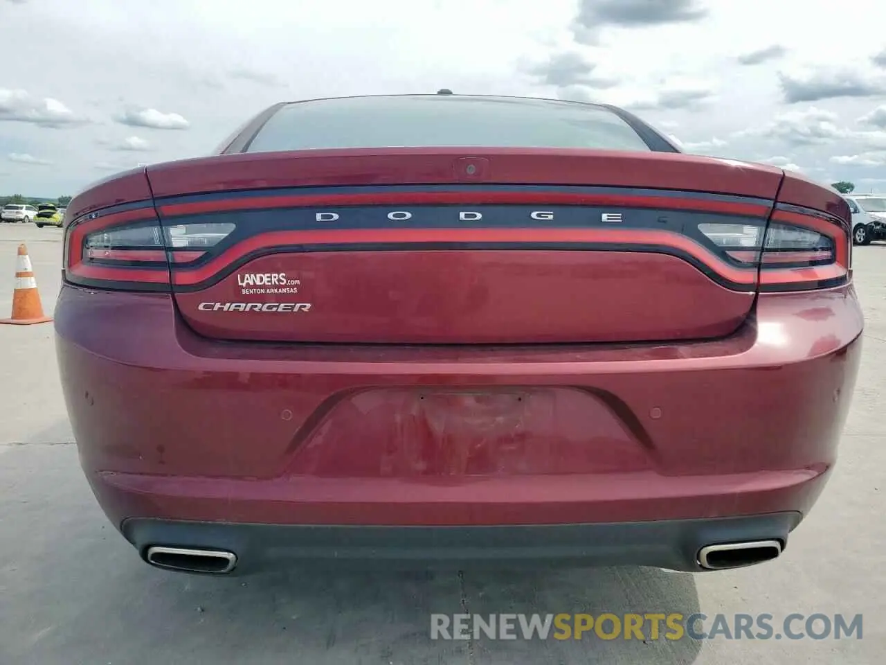 6 fotografías del automóvil dañado 2C3CDXBG5KH588453 DODGE CHARGER 2019