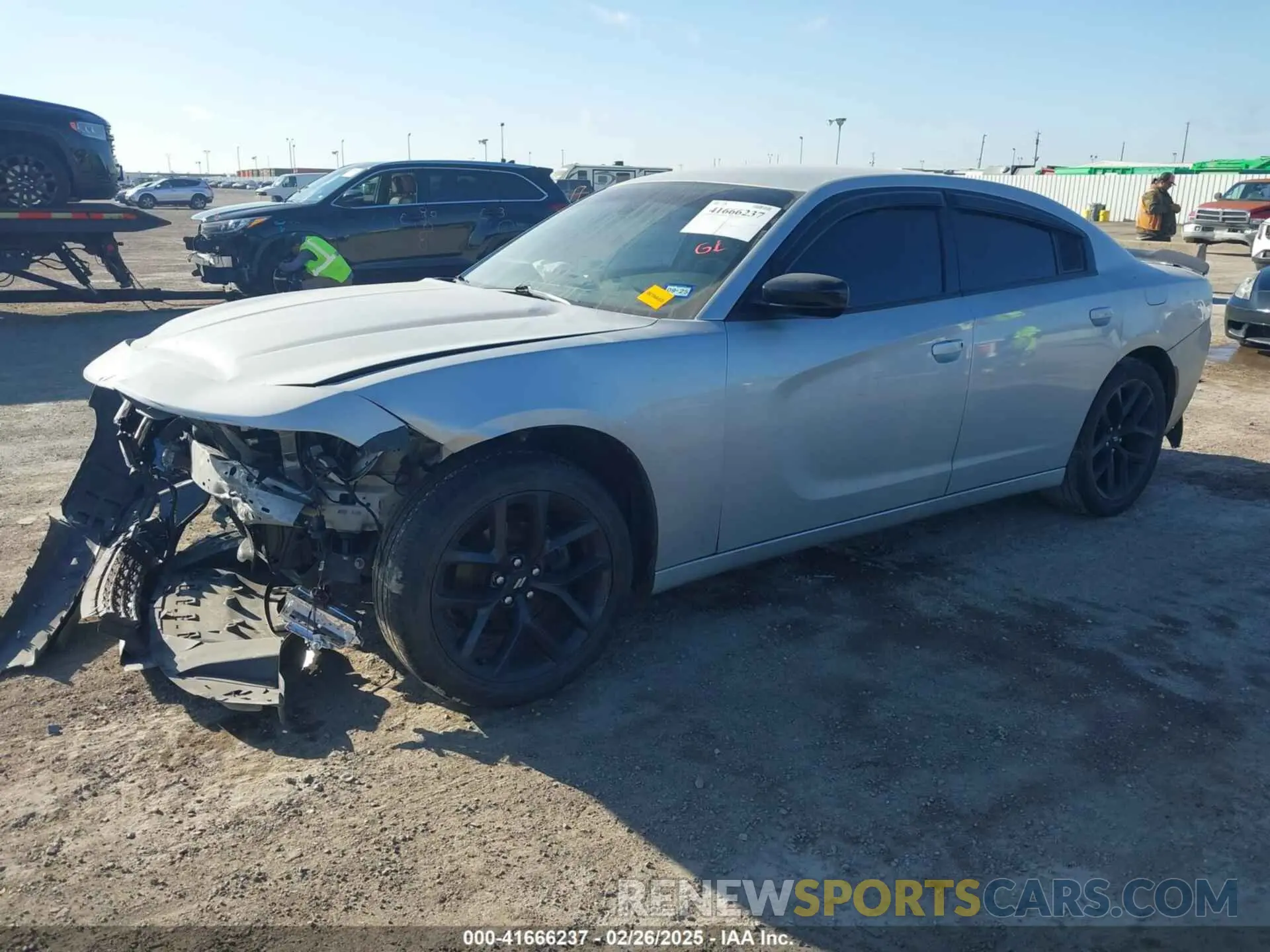 2 fotografías del automóvil dañado 2C3CDXBG5KH626442 DODGE CHARGER 2019