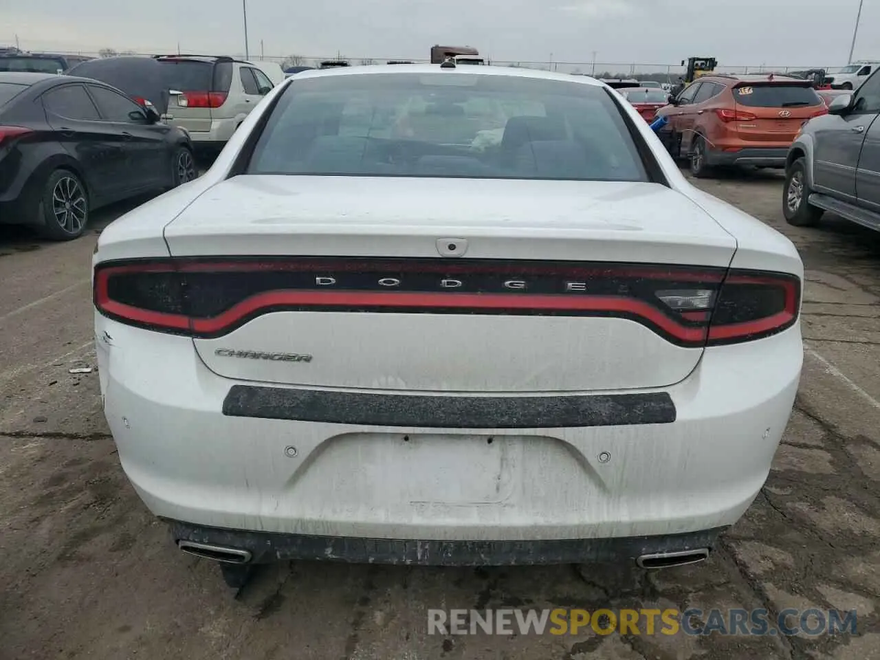 6 fotografías del automóvil dañado 2C3CDXBG5KH664267 DODGE CHARGER 2019