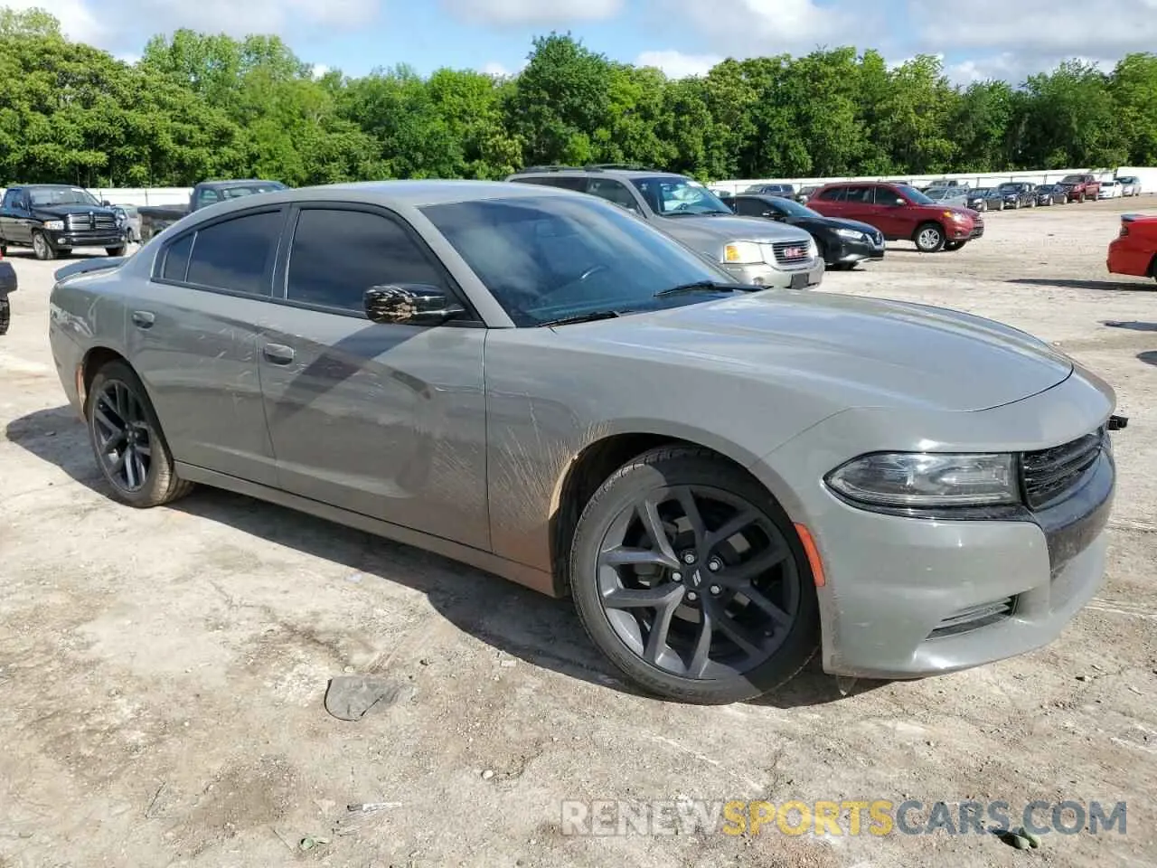 4 fotografías del automóvil dañado 2C3CDXBG5KH672949 DODGE CHARGER 2019