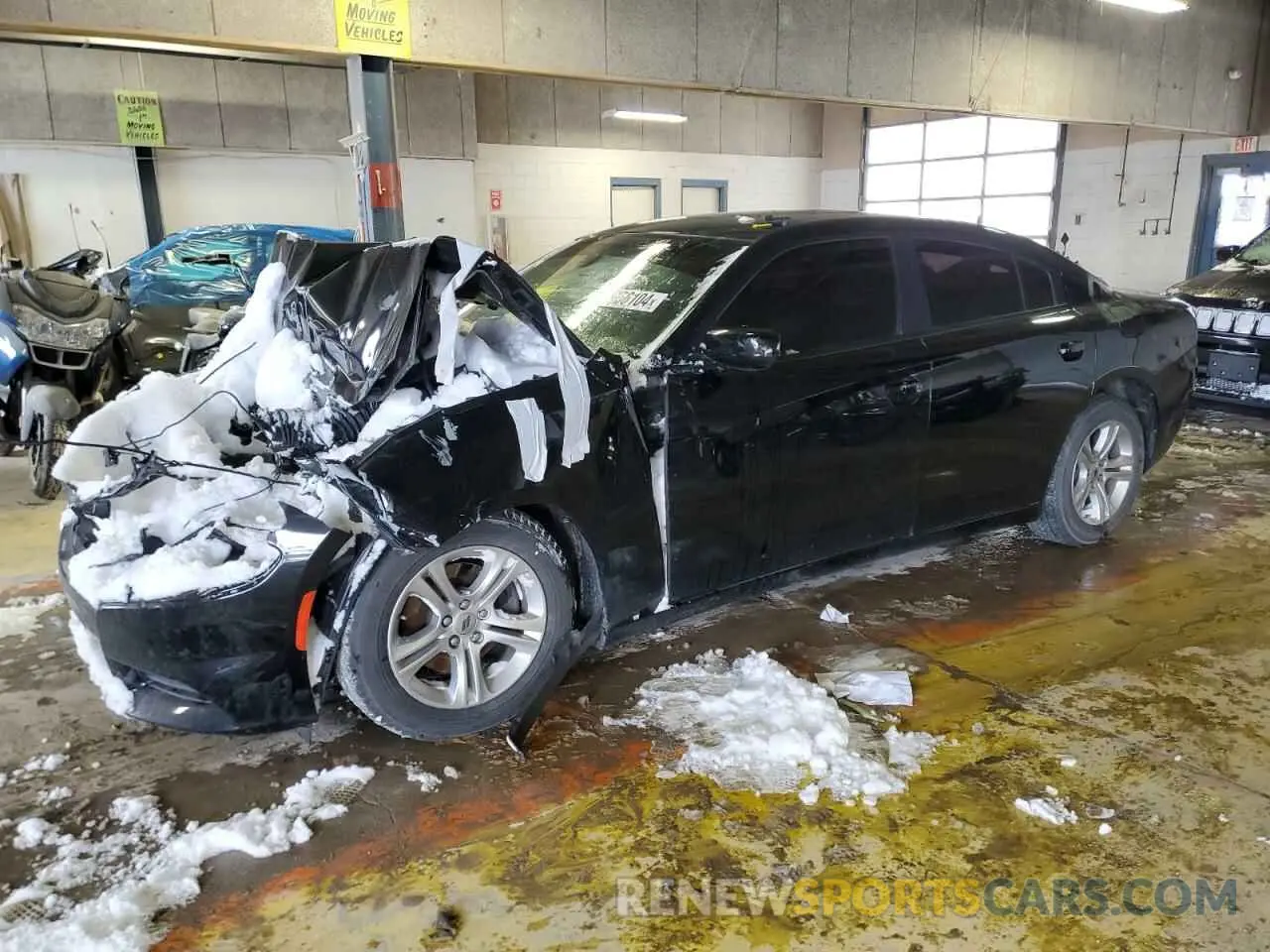 1 fotografías del automóvil dañado 2C3CDXBG5KH695650 DODGE CHARGER 2019