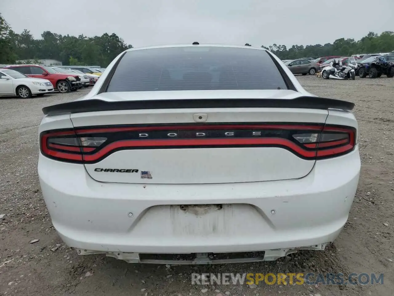 6 fotografías del automóvil dañado 2C3CDXBG6KH614994 DODGE CHARGER 2019