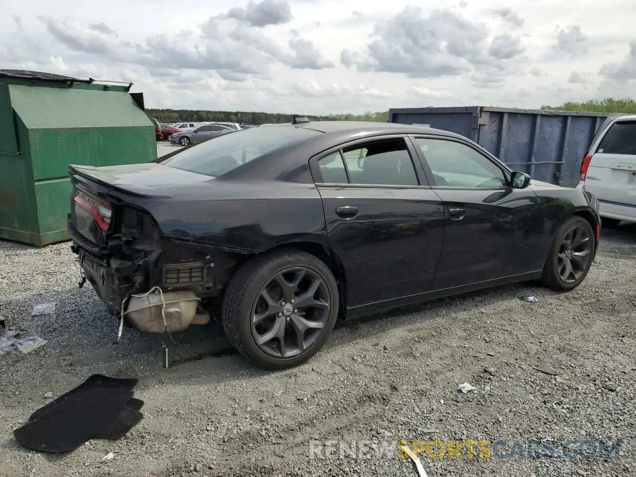 3 fotografías del automóvil dañado 2C3CDXBG6KH625896 DODGE CHARGER 2019