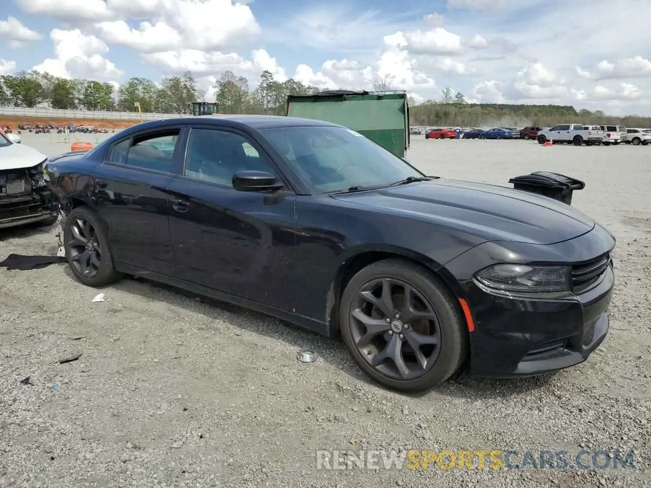 4 fotografías del automóvil dañado 2C3CDXBG6KH625896 DODGE CHARGER 2019