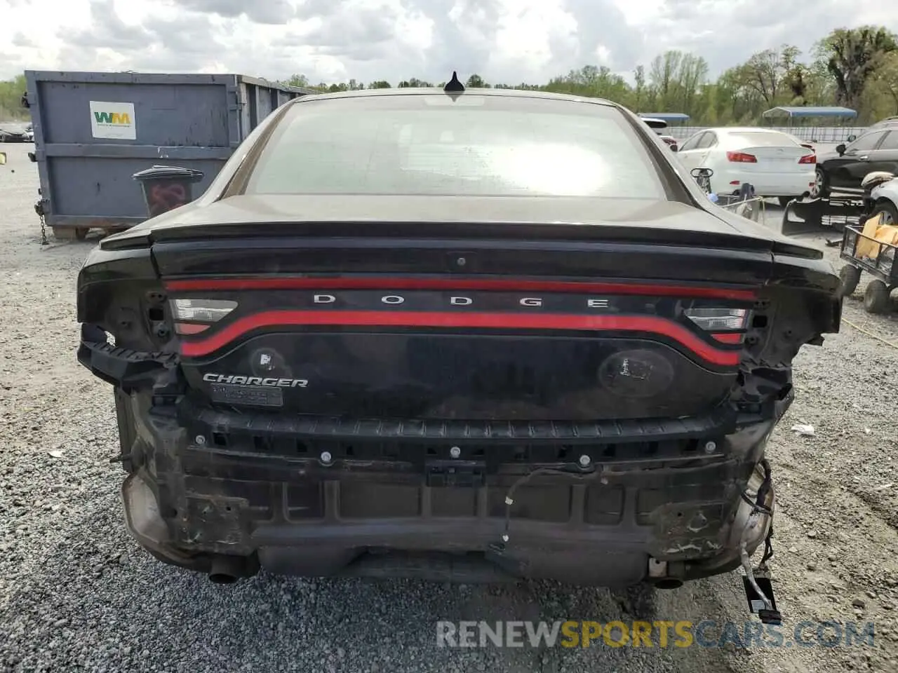 6 fotografías del automóvil dañado 2C3CDXBG6KH625896 DODGE CHARGER 2019