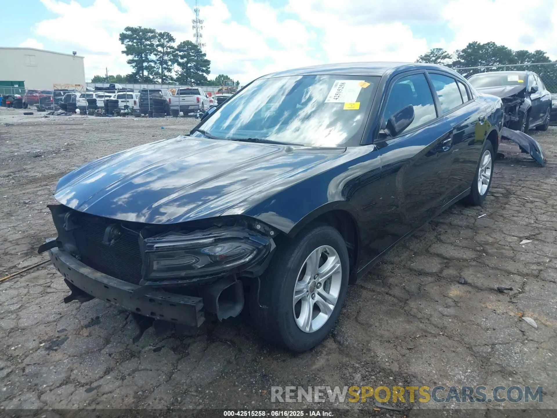 6 fotografías del automóvil dañado 2C3CDXBG6KH650152 DODGE CHARGER 2019