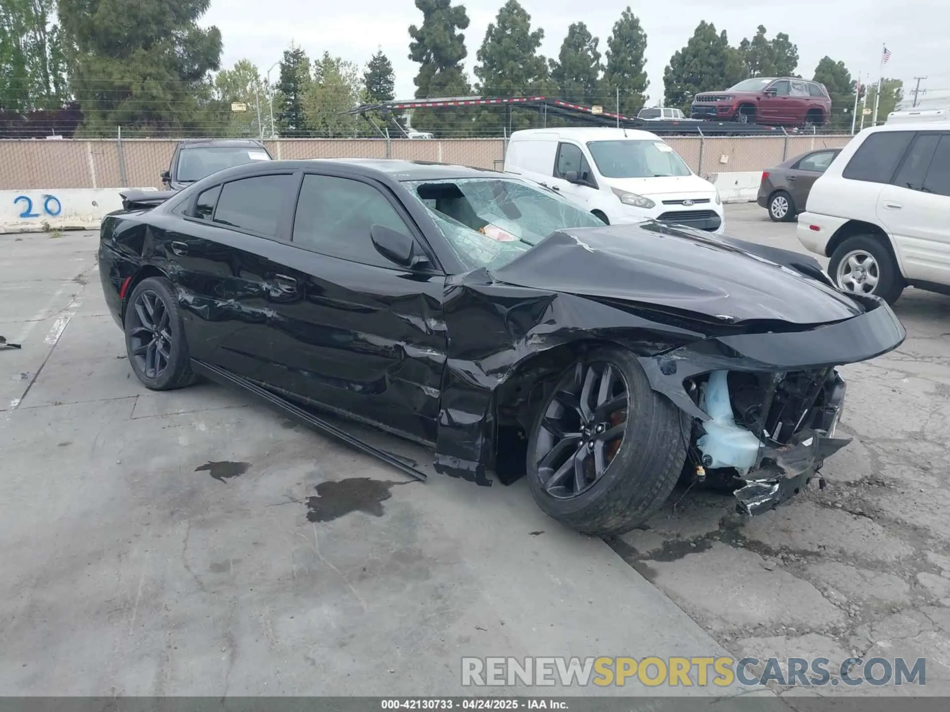 1 fotografías del automóvil dañado 2C3CDXBG6KH681711 DODGE CHARGER 2019