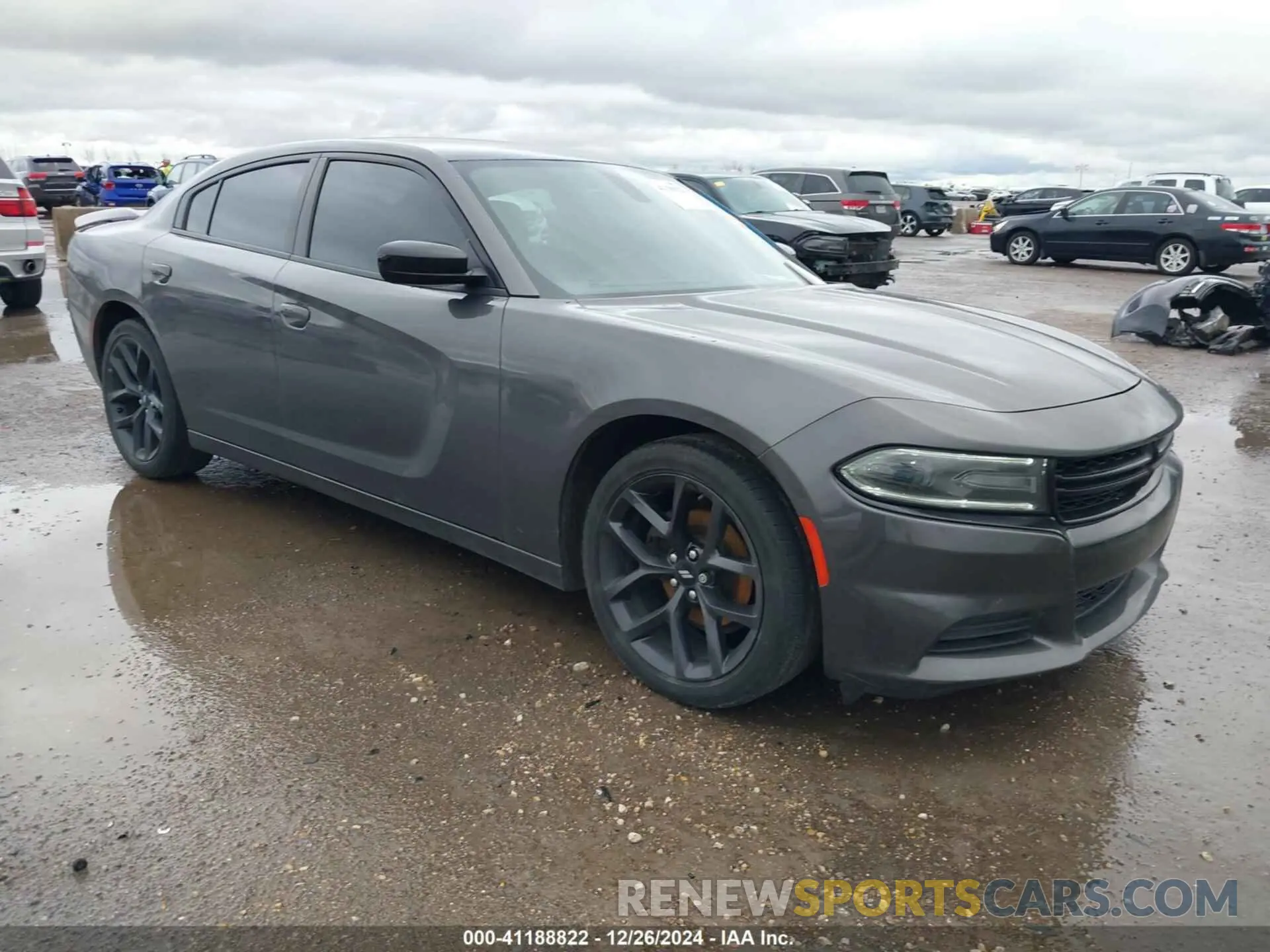 1 fotografías del automóvil dañado 2C3CDXBG7KH501412 DODGE CHARGER 2019
