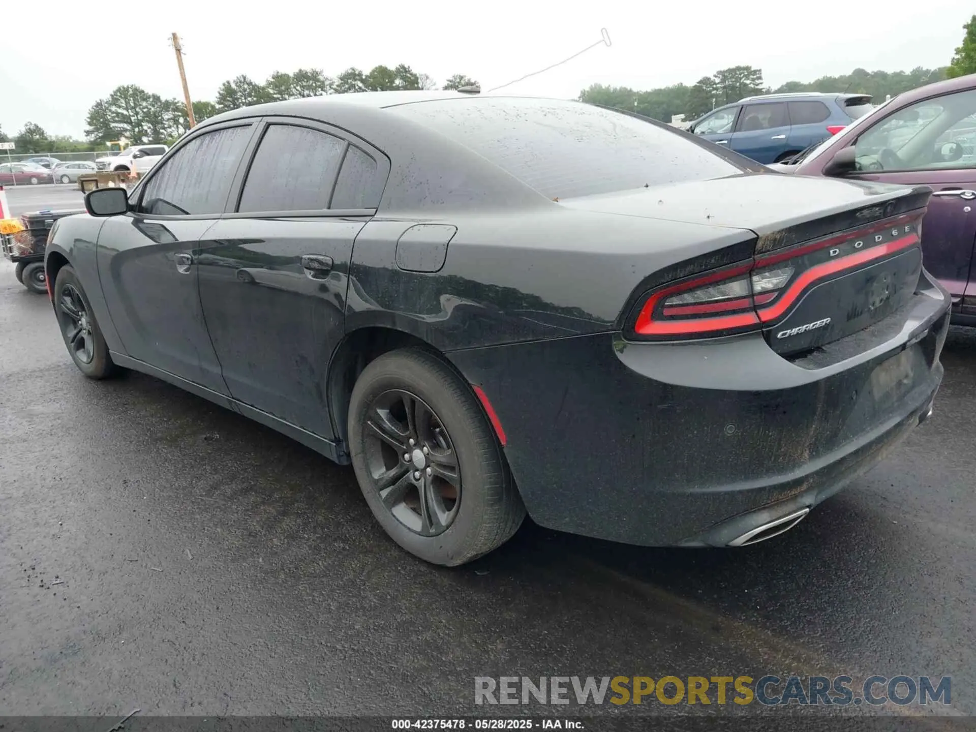 3 fotografías del automóvil dañado 2C3CDXBG7KH696444 DODGE CHARGER 2019