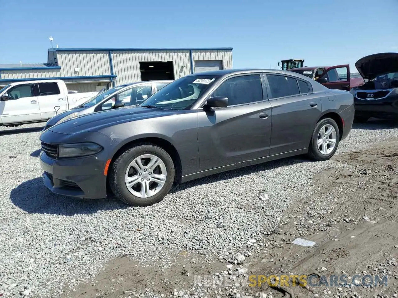 1 fotografías del automóvil dañado 2C3CDXBG7KH709600 DODGE CHARGER 2019
