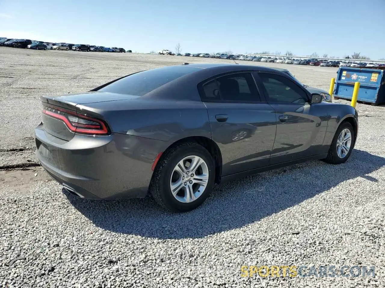 3 fotografías del automóvil dañado 2C3CDXBG7KH709600 DODGE CHARGER 2019