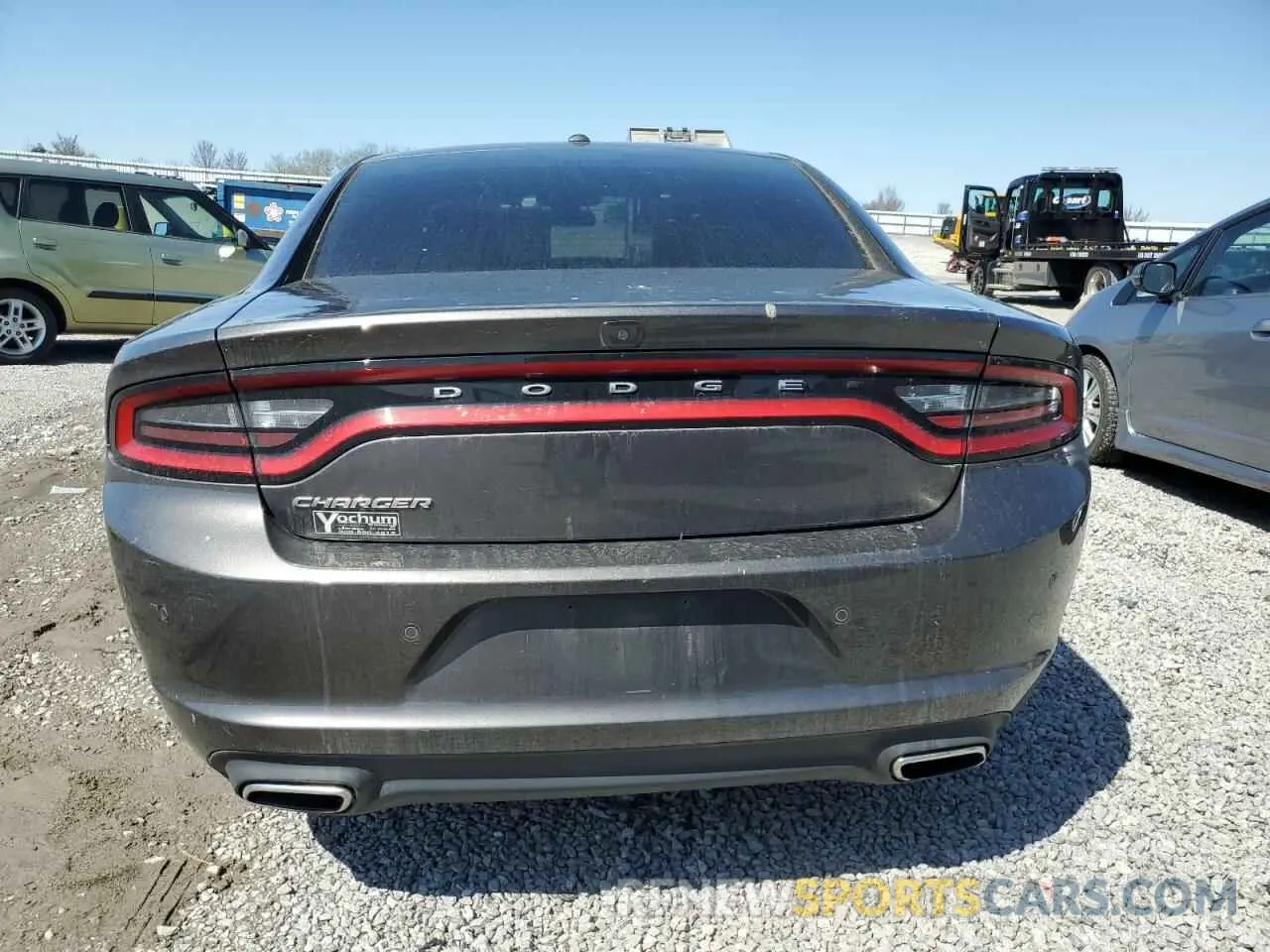6 fotografías del automóvil dañado 2C3CDXBG7KH709600 DODGE CHARGER 2019