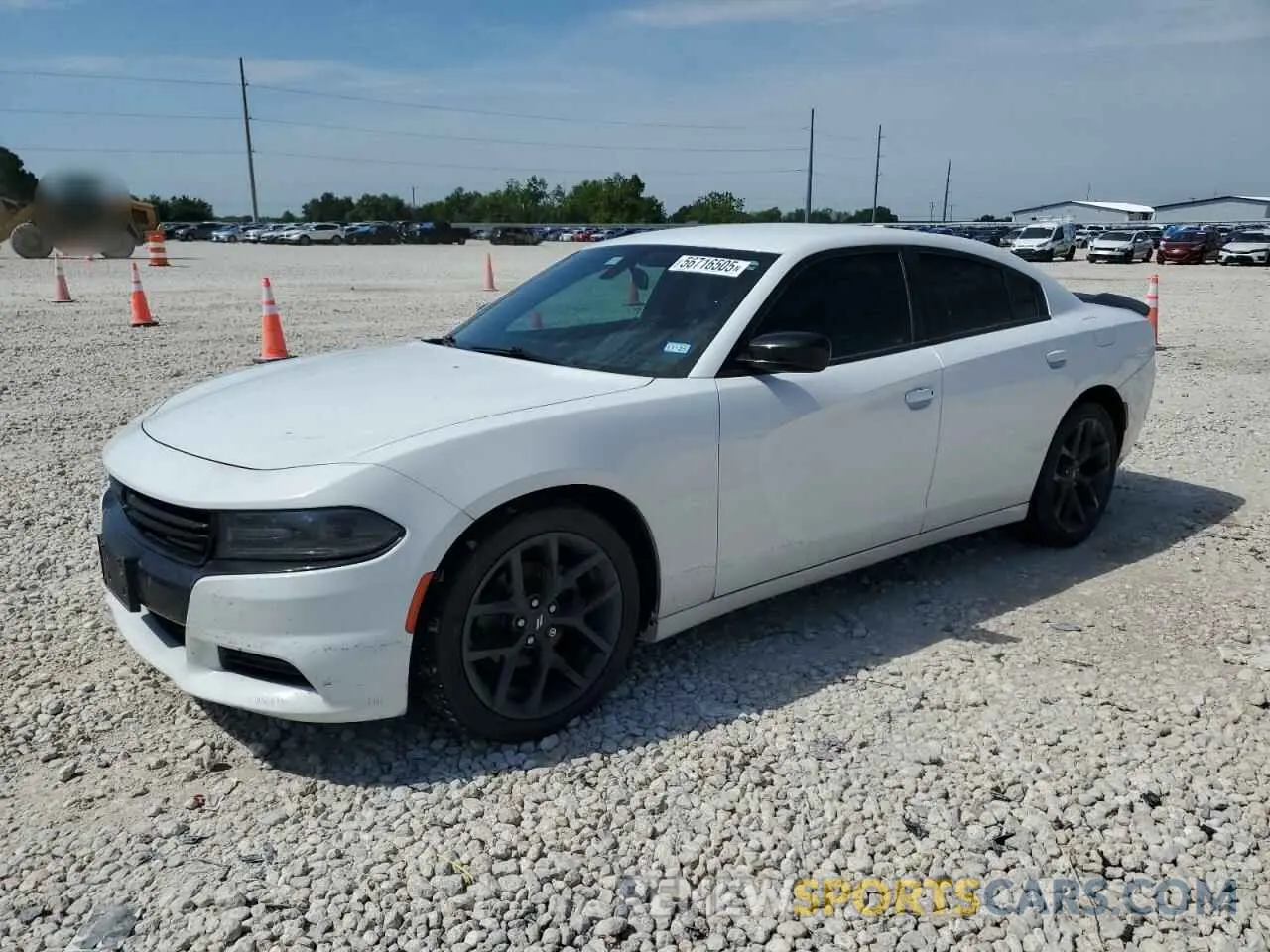 1 fotografías del automóvil dañado 2C3CDXBG7KH726199 DODGE CHARGER 2019