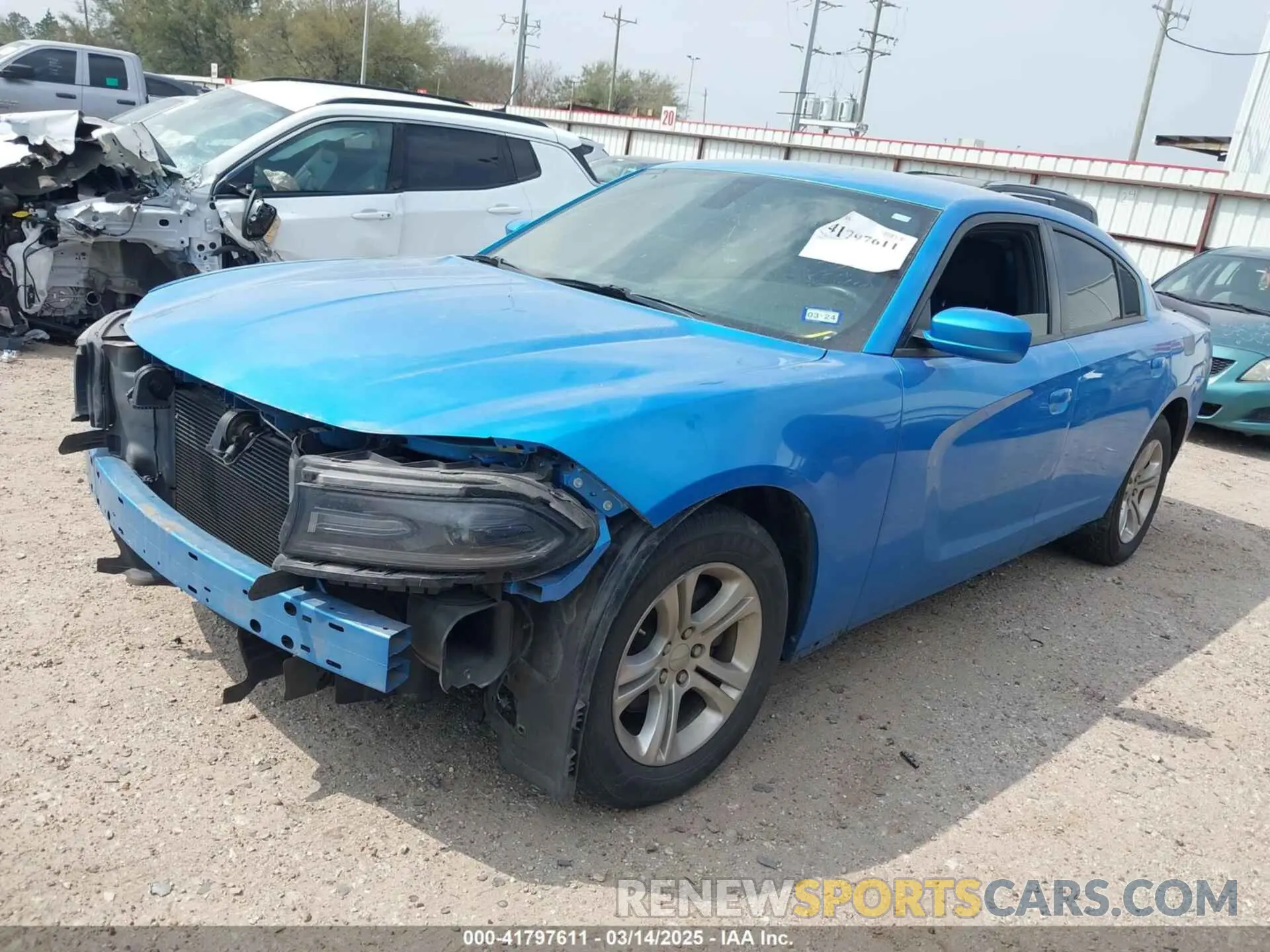 2 fotografías del automóvil dañado 2C3CDXBG8KH510622 DODGE CHARGER 2019