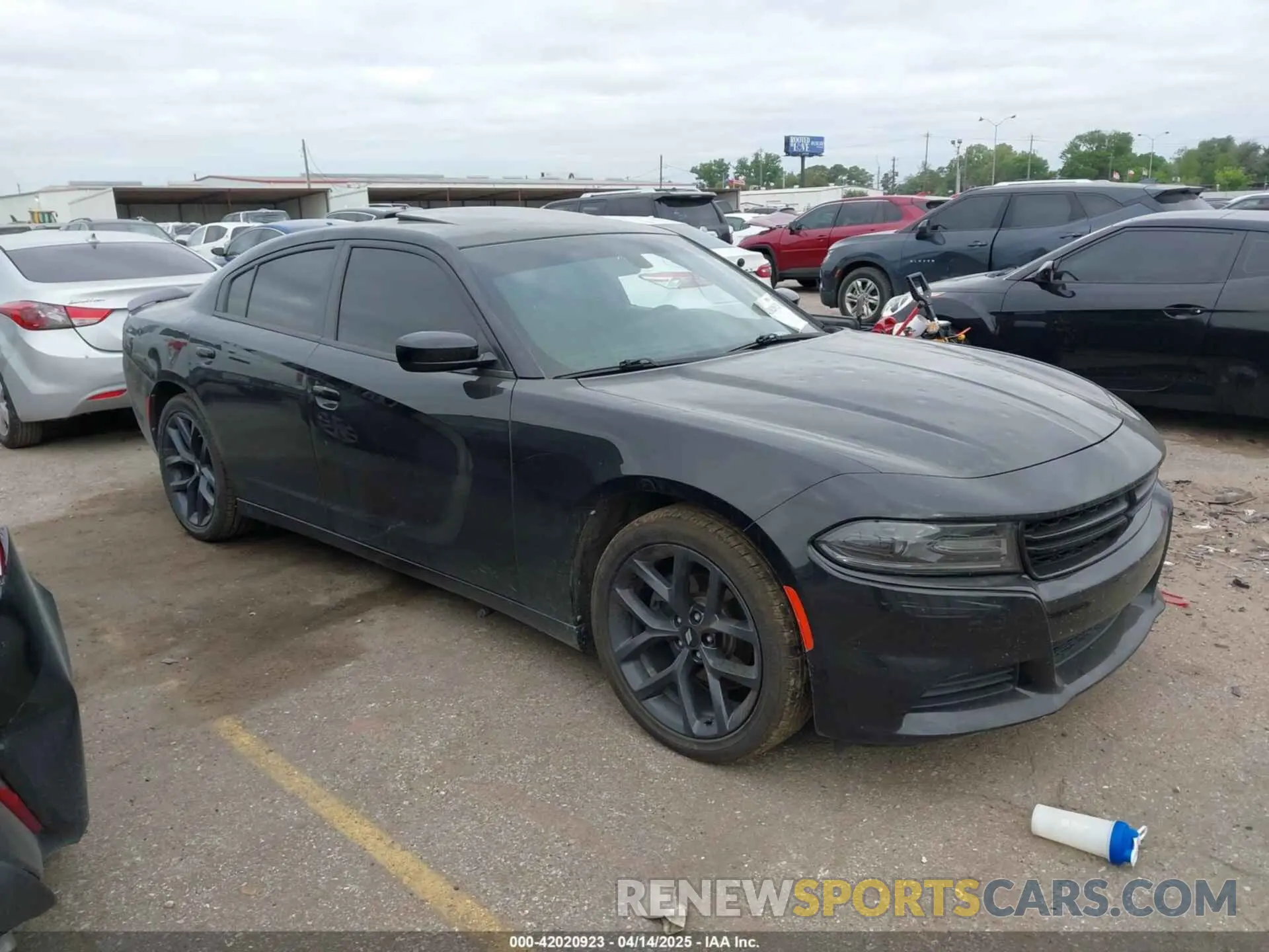 1 fotografías del automóvil dañado 2C3CDXBG8KH588172 DODGE CHARGER 2019