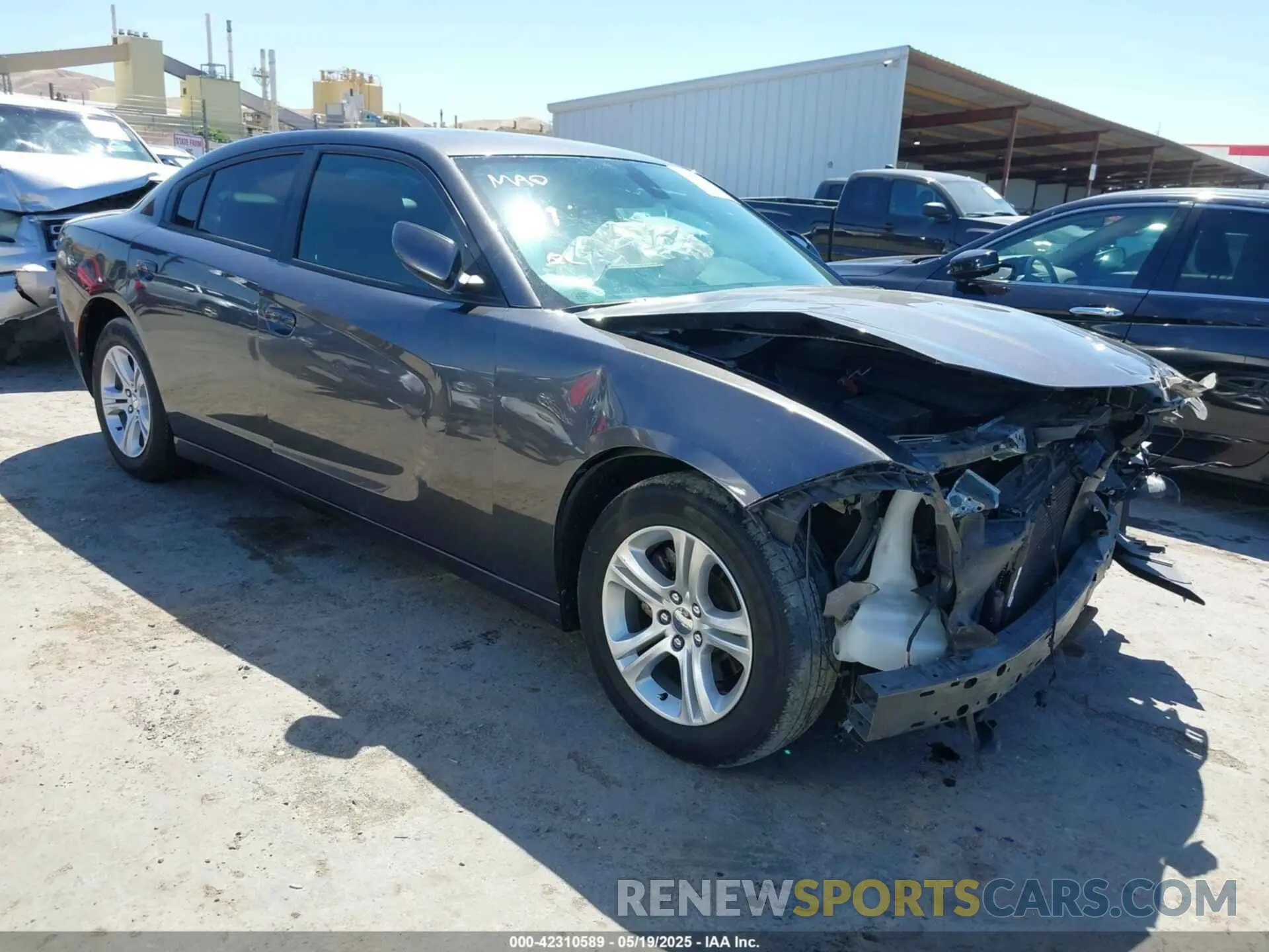 1 fotografías del automóvil dañado 2C3CDXBG8KH657362 DODGE CHARGER 2019