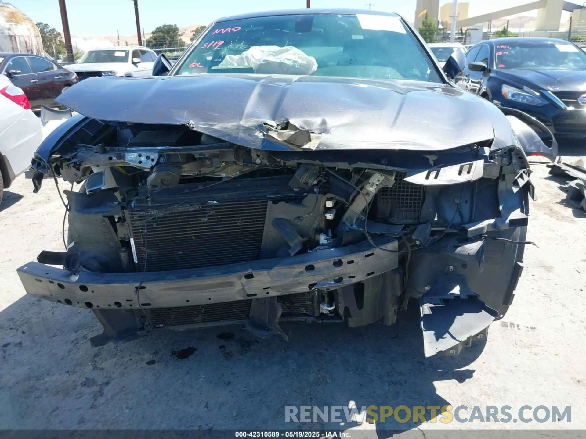 6 fotografías del automóvil dañado 2C3CDXBG8KH657362 DODGE CHARGER 2019