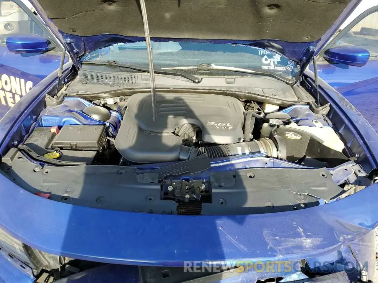 12 fotografías del automóvil dañado 2C3CDXBG8KH660634 DODGE CHARGER 2019