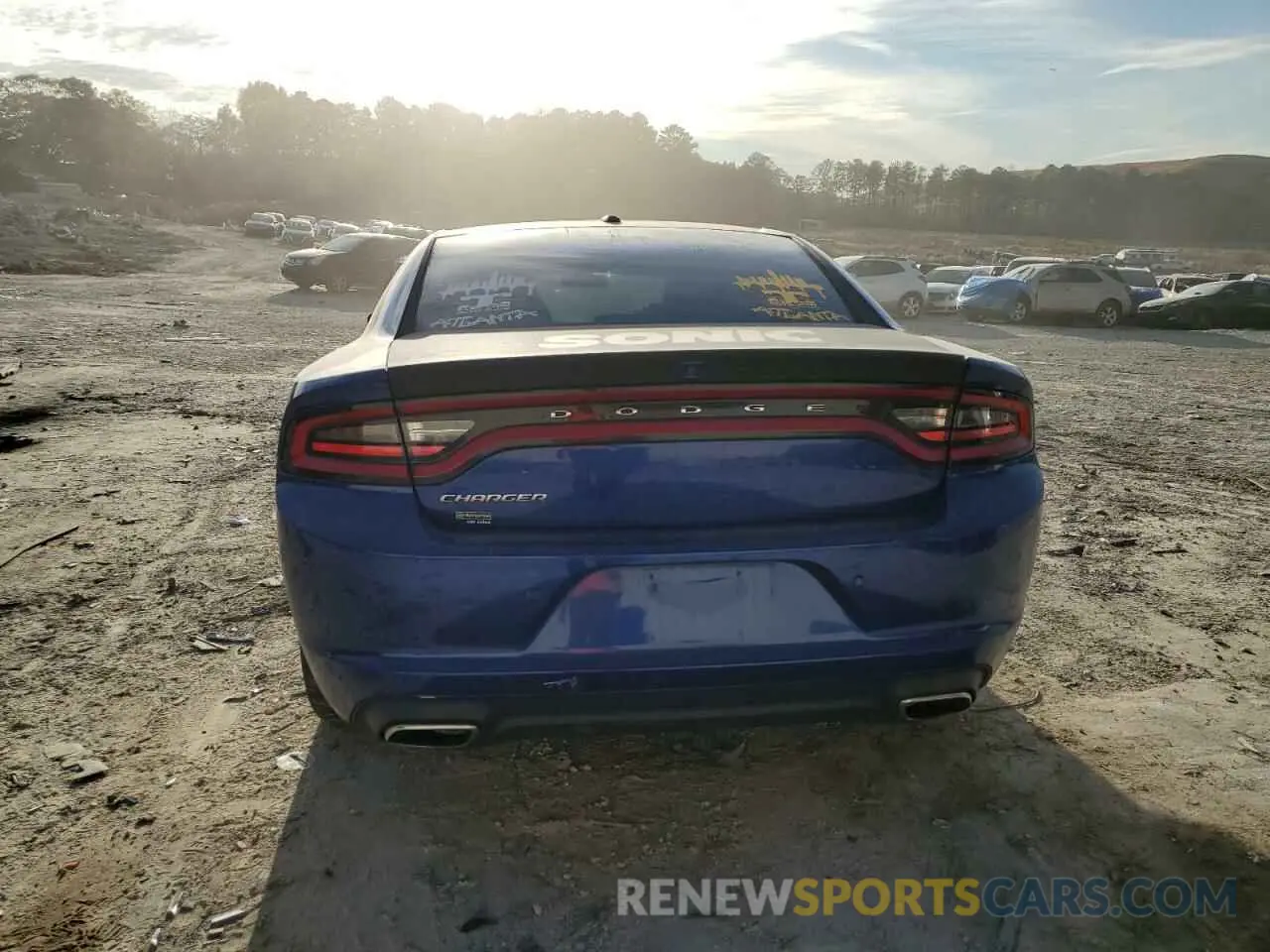 6 fotografías del automóvil dañado 2C3CDXBG8KH660634 DODGE CHARGER 2019