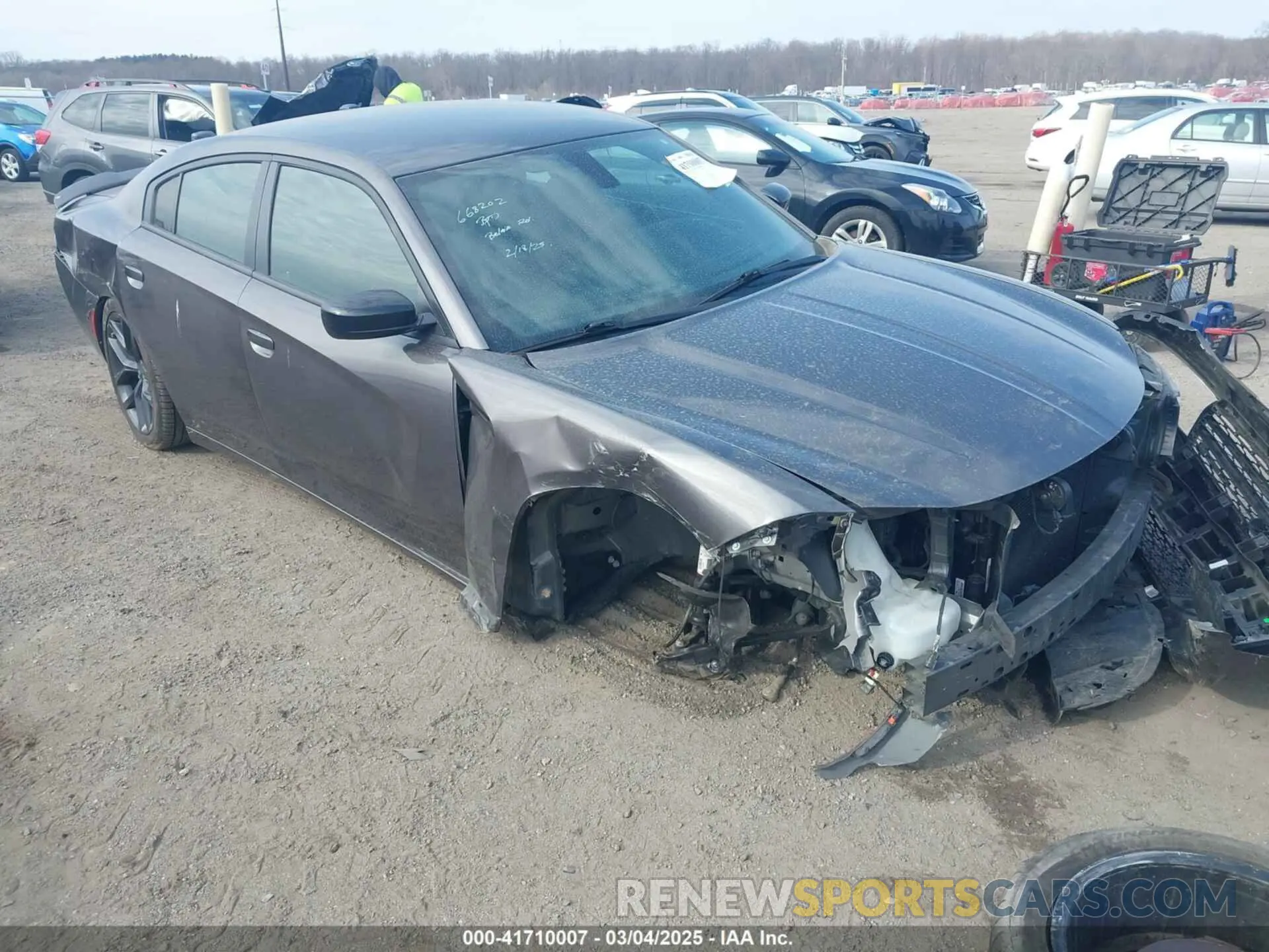 1 fotografías del automóvil dañado 2C3CDXBG8KH668202 DODGE CHARGER 2019