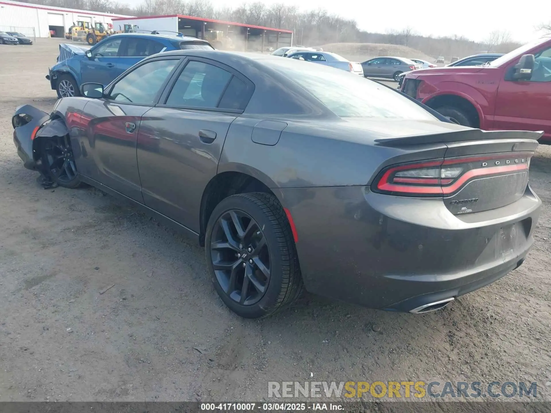 3 fotografías del automóvil dañado 2C3CDXBG8KH668202 DODGE CHARGER 2019