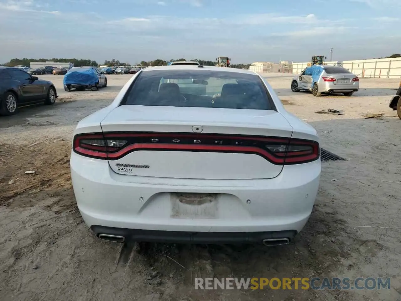 6 fotografías del automóvil dañado 2C3CDXBG8KH707287 DODGE CHARGER 2019